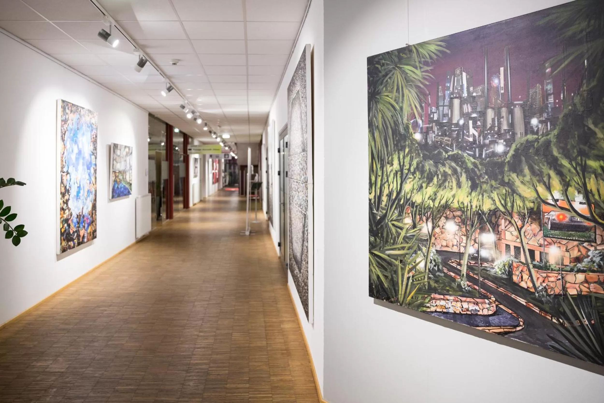 Decorative detail in arte Hotel Krems