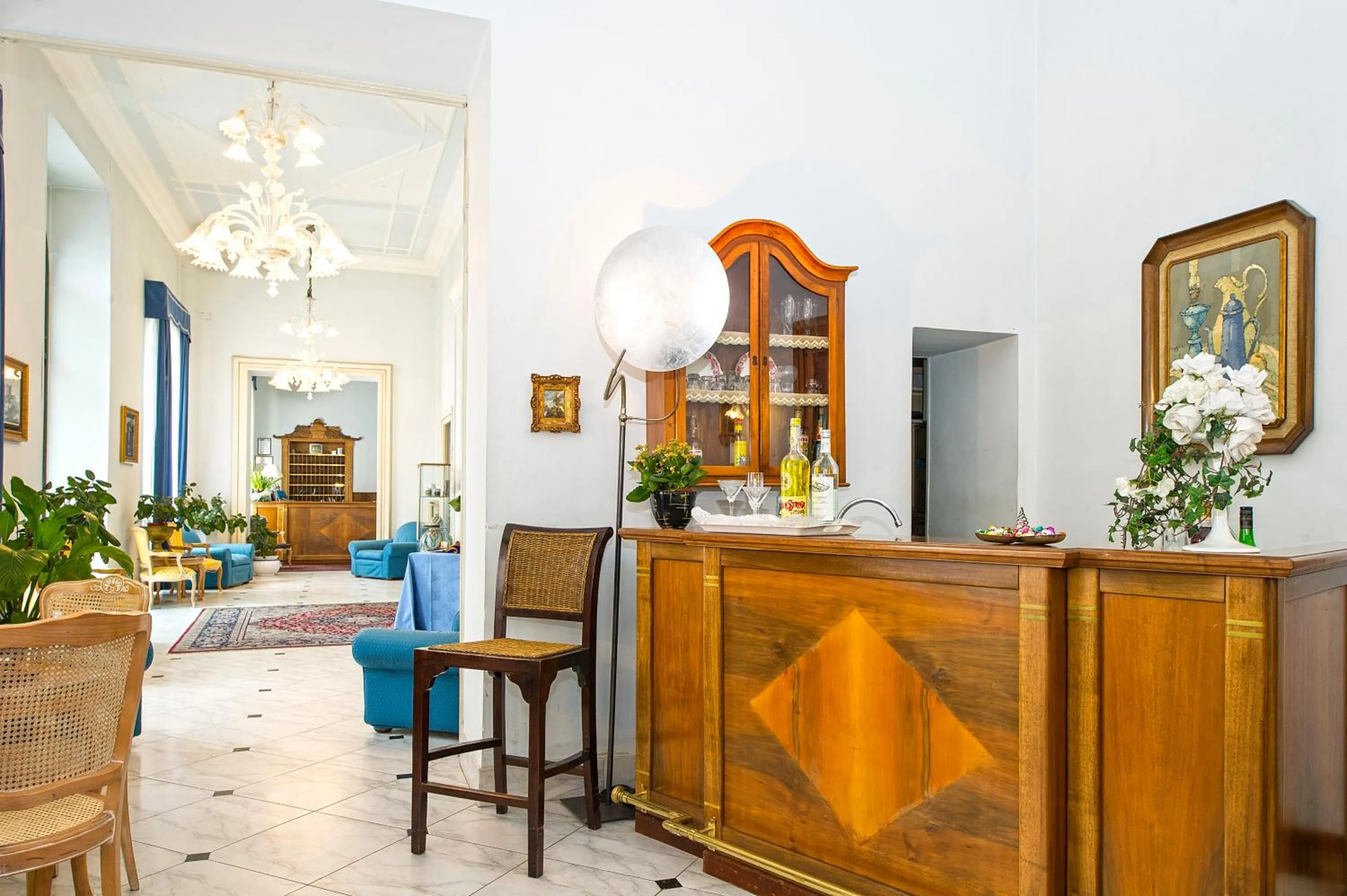 Lounge or bar in Grande Albergo Quattro Stagioni