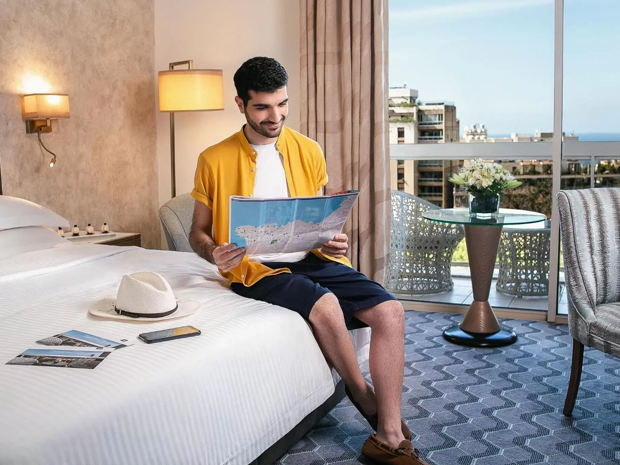 Bedroom, Bed in Gefinor Rotana – Beirut Bedroom, Bed in Gefinor Rotana – Beirut