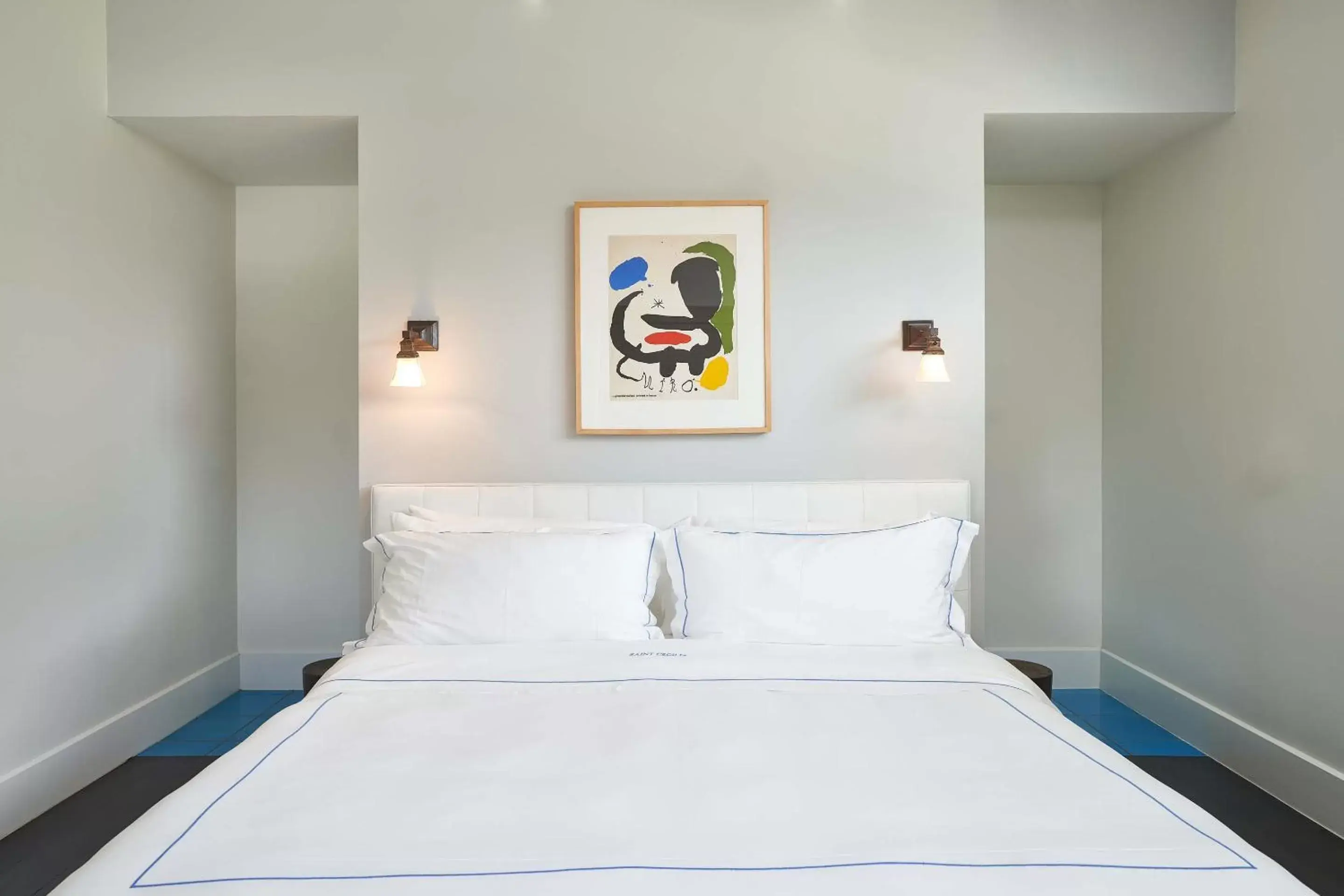 Bed in Hotel Saint Cecilia Bed in Hotel Saint Cecilia