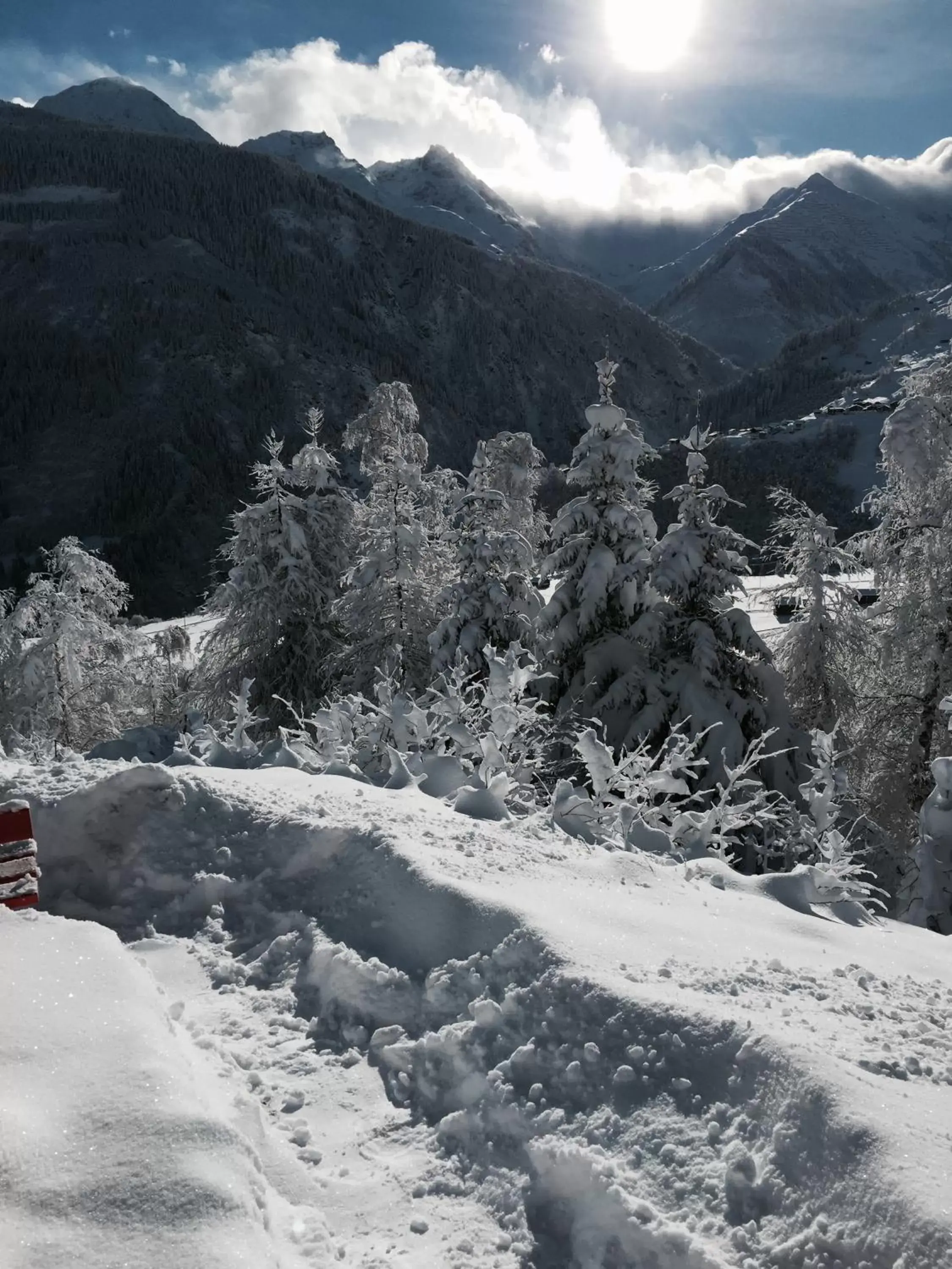 Day, Winter in Hotel Restaurant La Furca