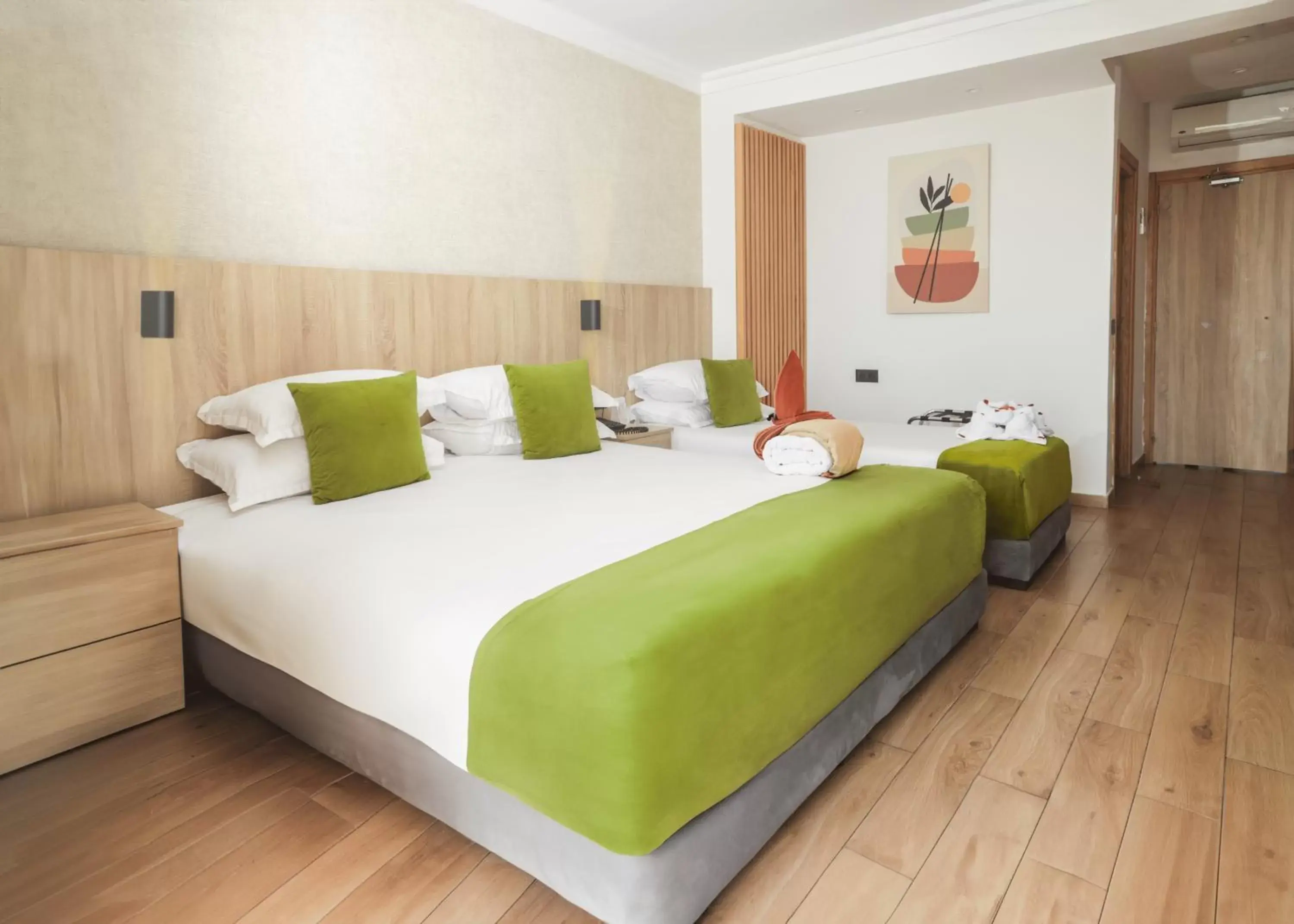 Bedroom, Bed in Hotel Argana Agadir