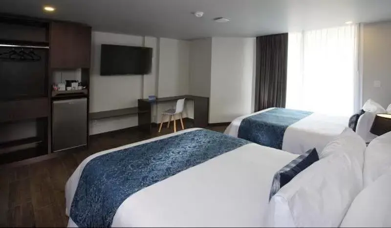 TV and multimedia, Bed in Hotel Círculo Condesa