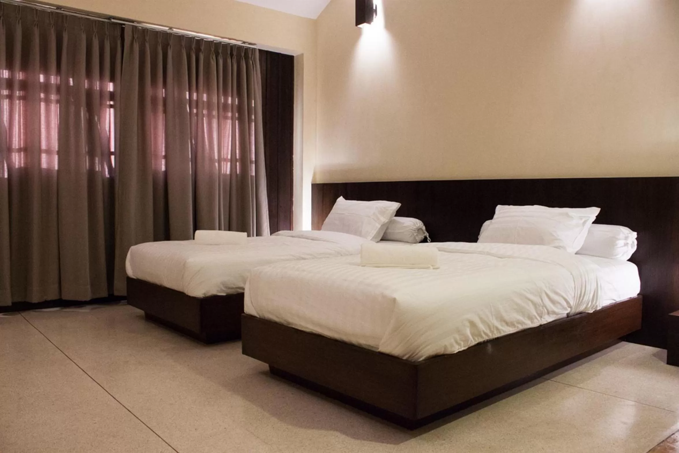 Bed in ONCE (upon a time) Chiang Mai Home