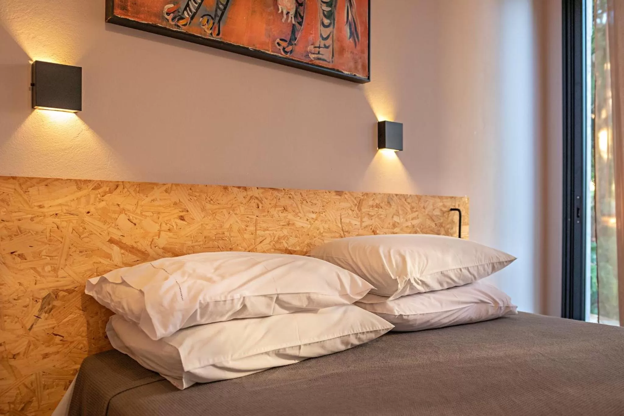 Bed in Suítes no Quintal