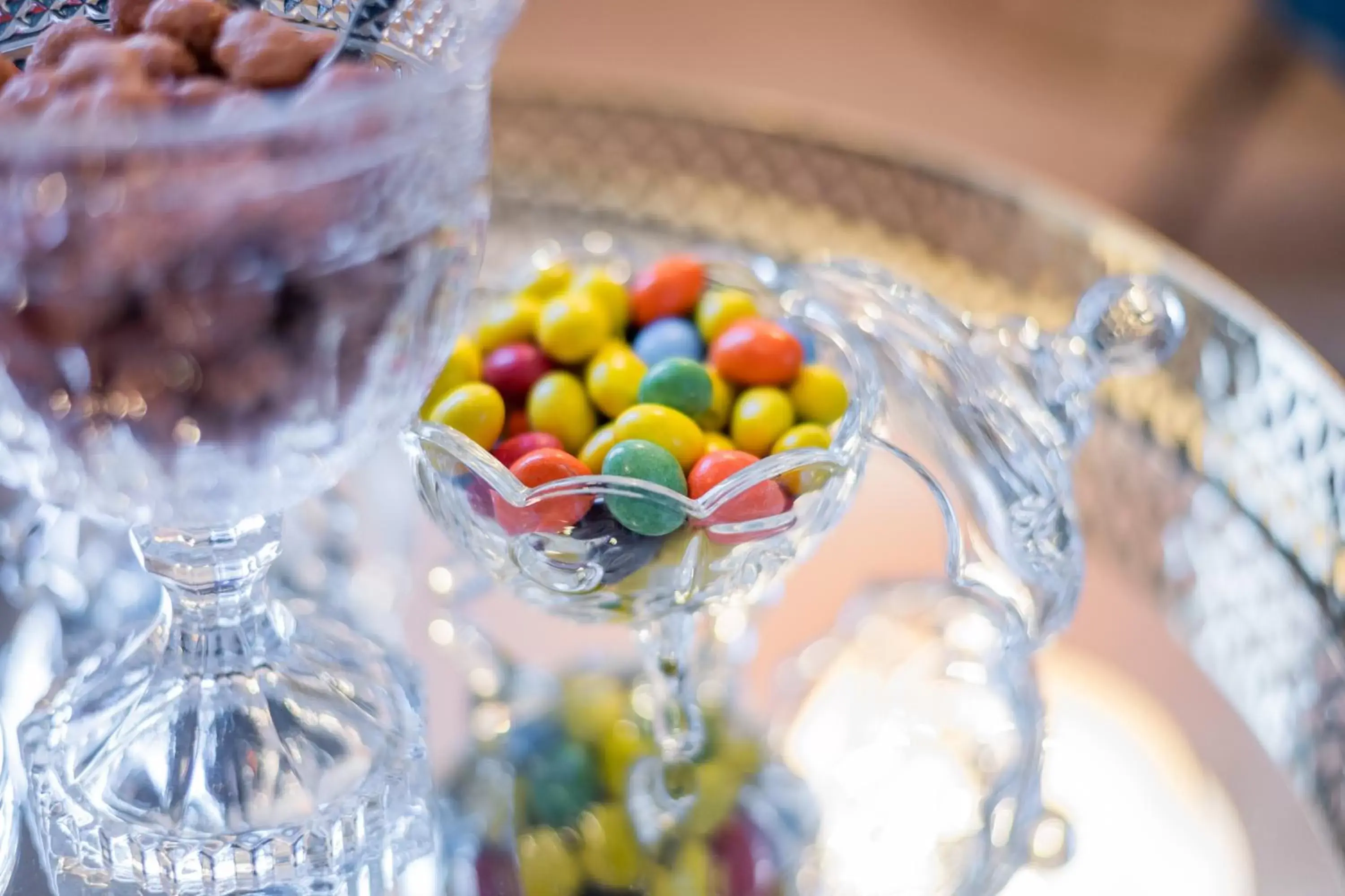 Decorative detail, Food in AUSA suites