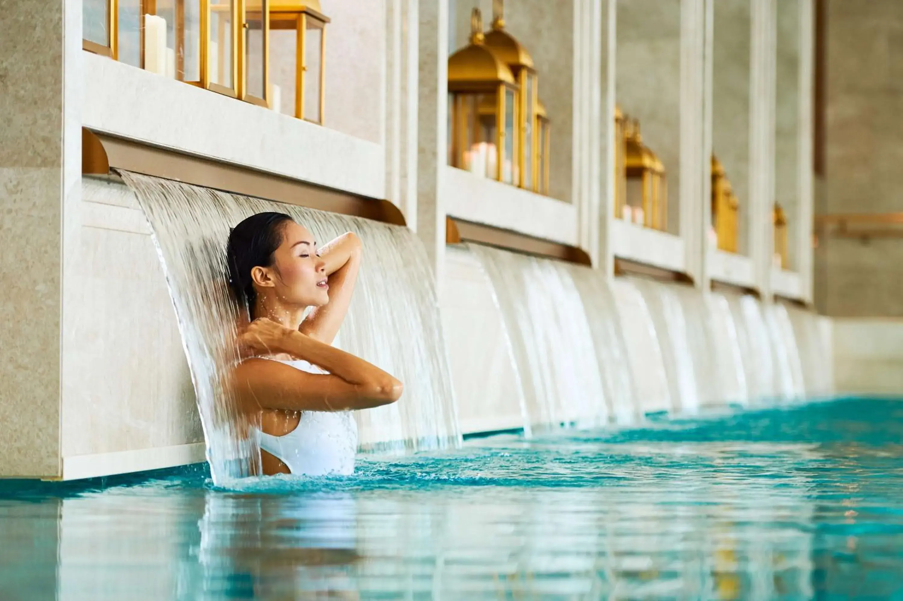 Pool view, Swimming Pool in Waldorf Astoria Chengdu