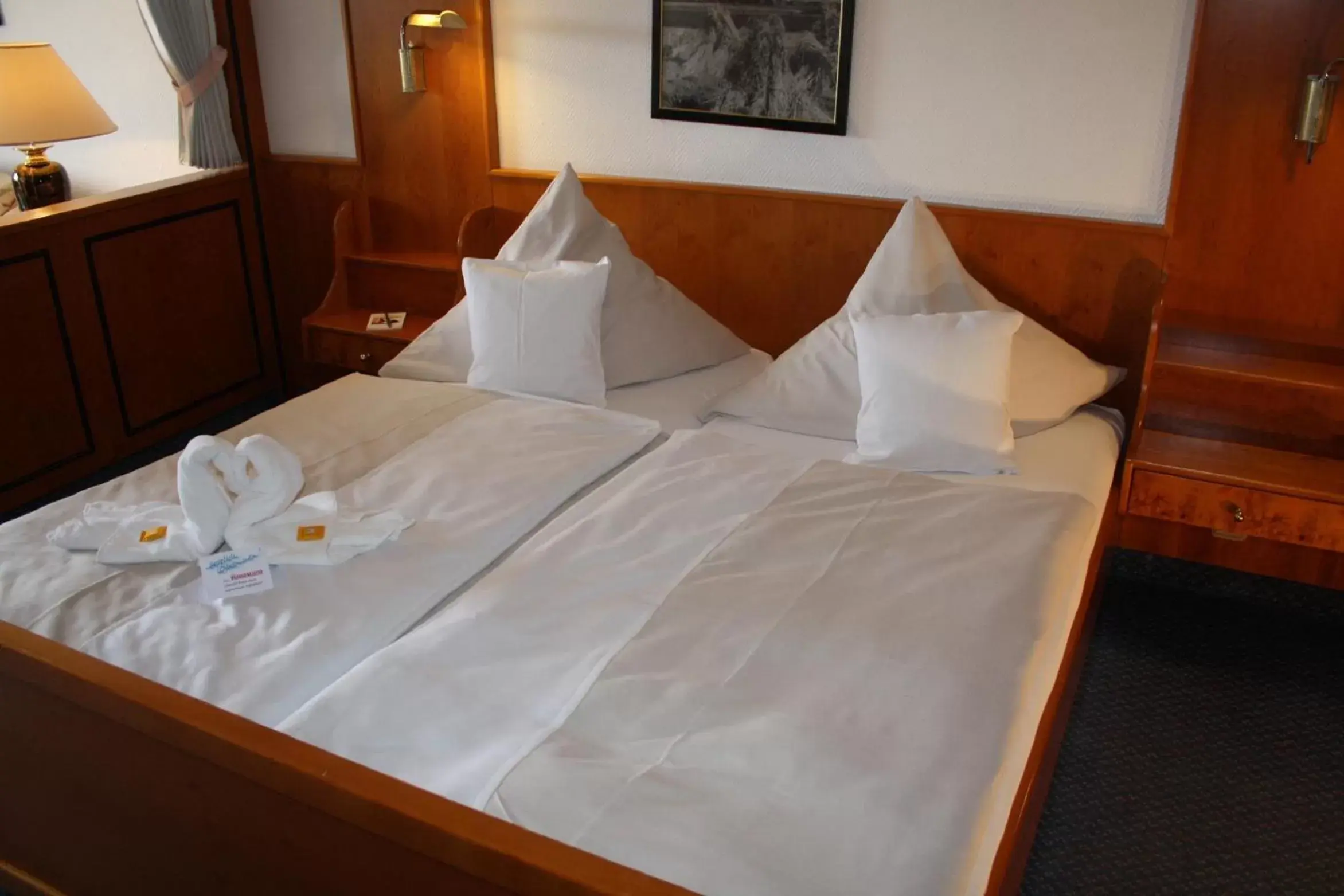 Bed in Hotel Friesengeist