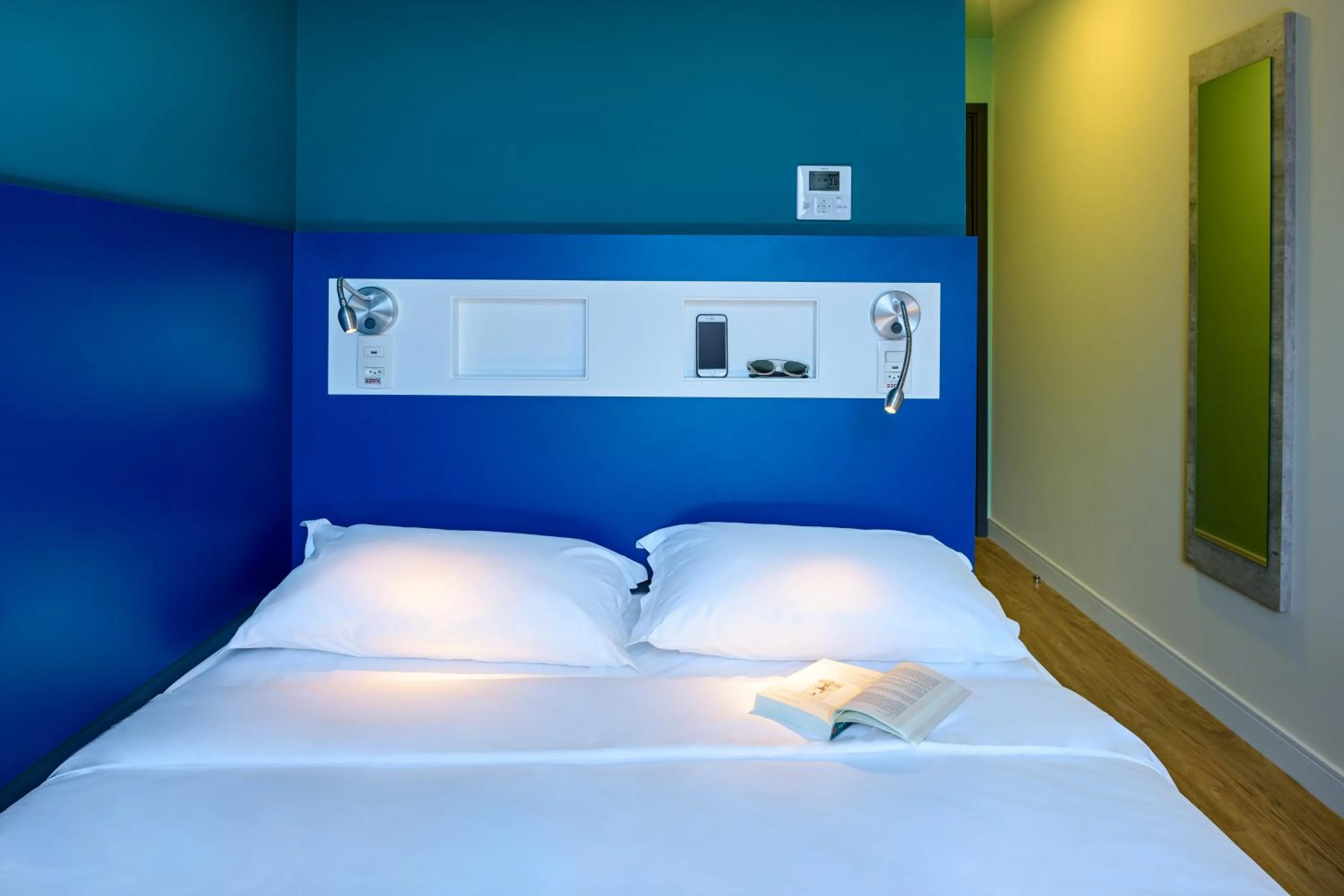 Bed in ibis budget Santos Gonzaga