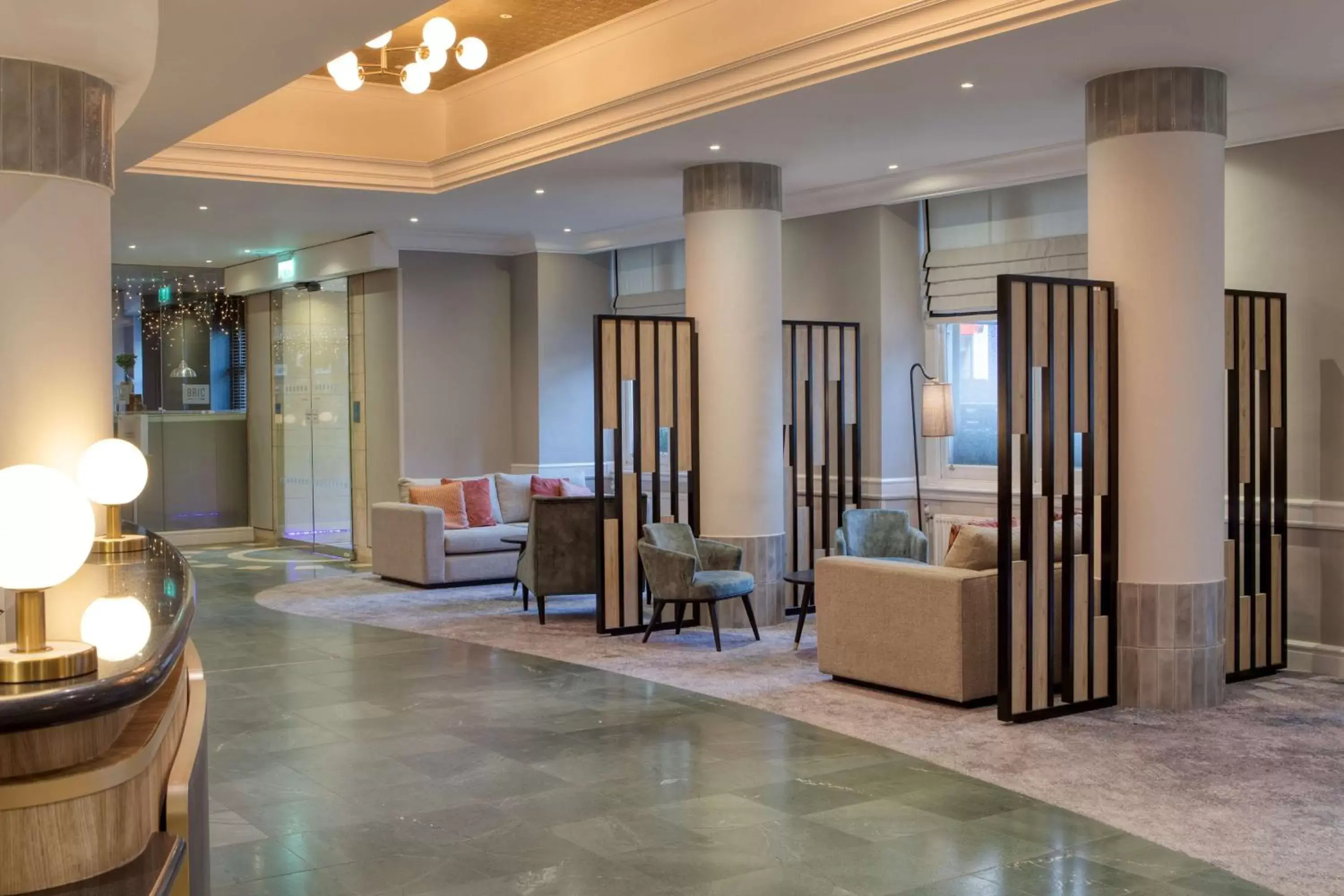 Lobby or reception in Hilton Nottingham Hotel