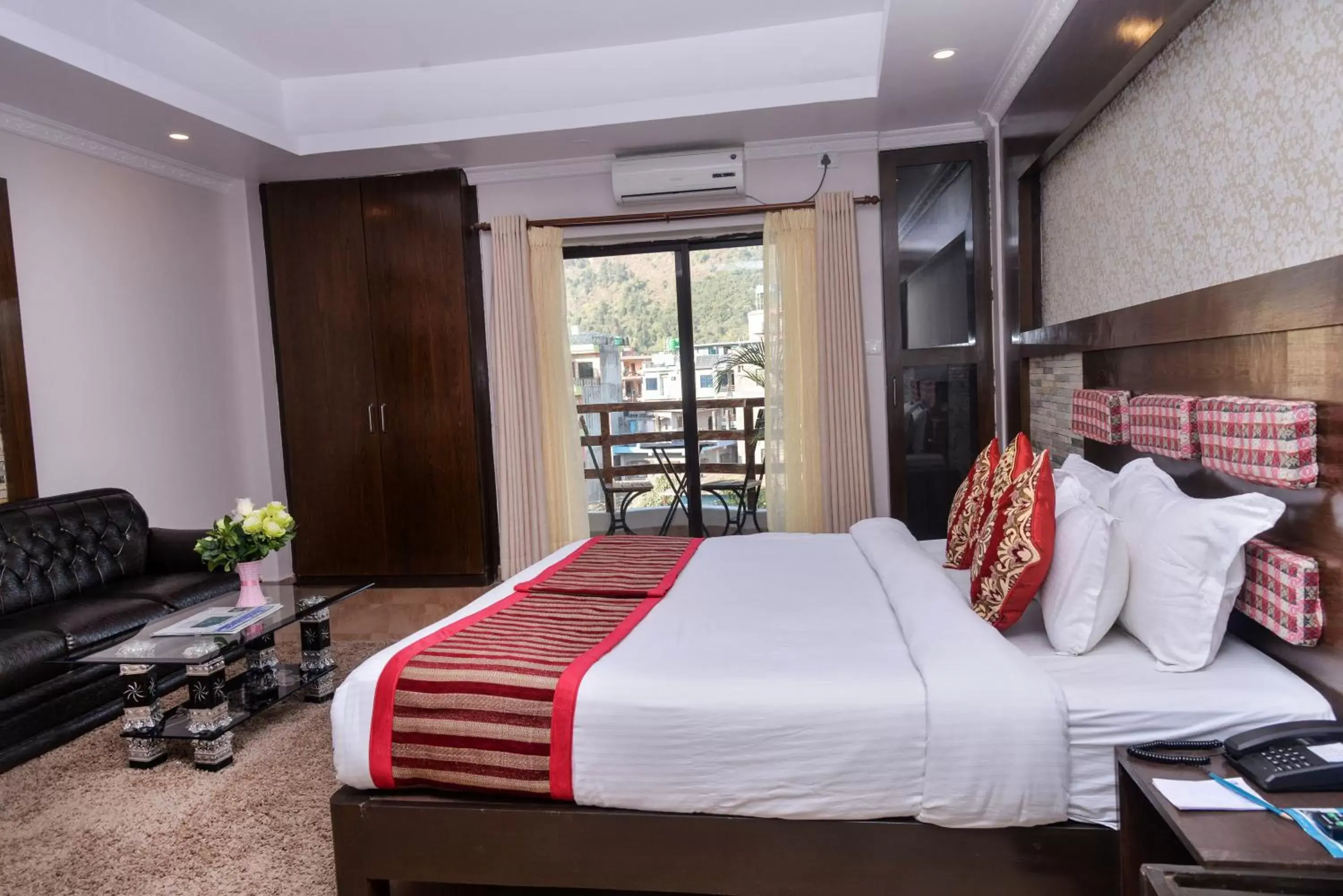 Bed in Kuti Resort & Spa