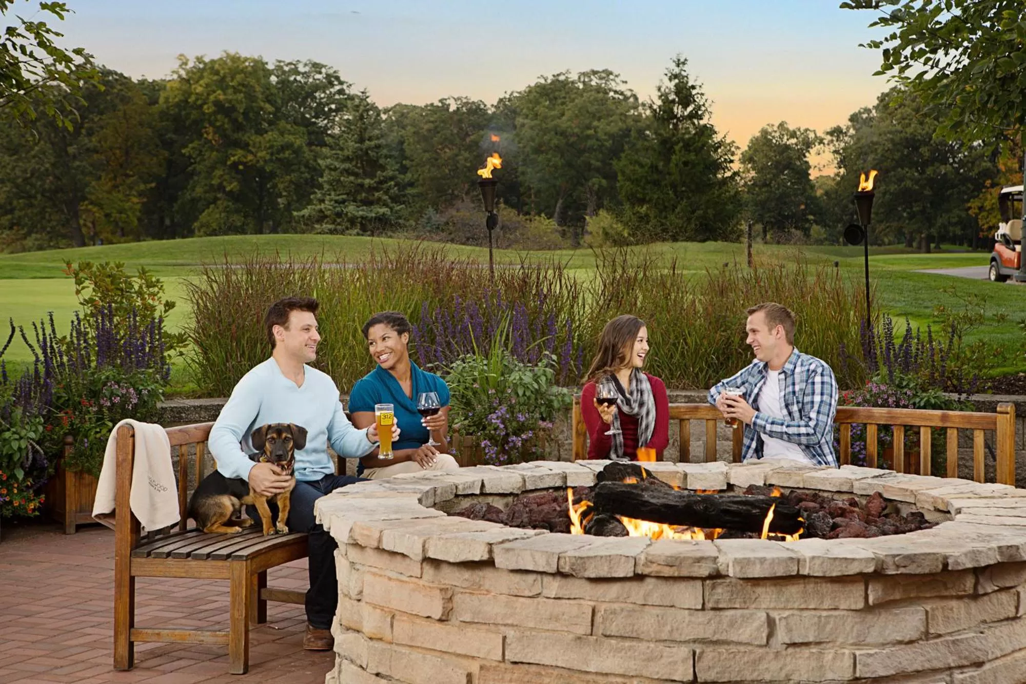 Patio in Eaglewood Resort & Spa