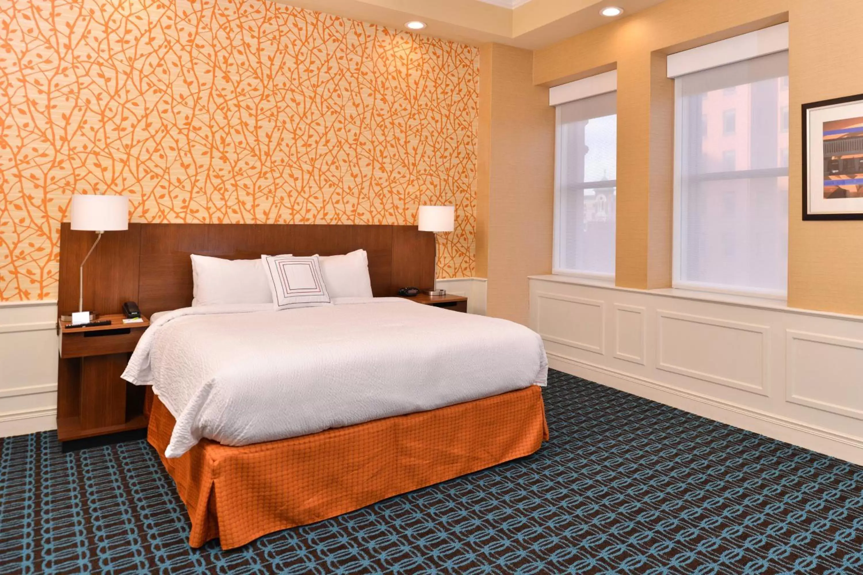 Photo of the whole room, Bed in Fairfield Inn & Suites by Marriott Albany Downtown