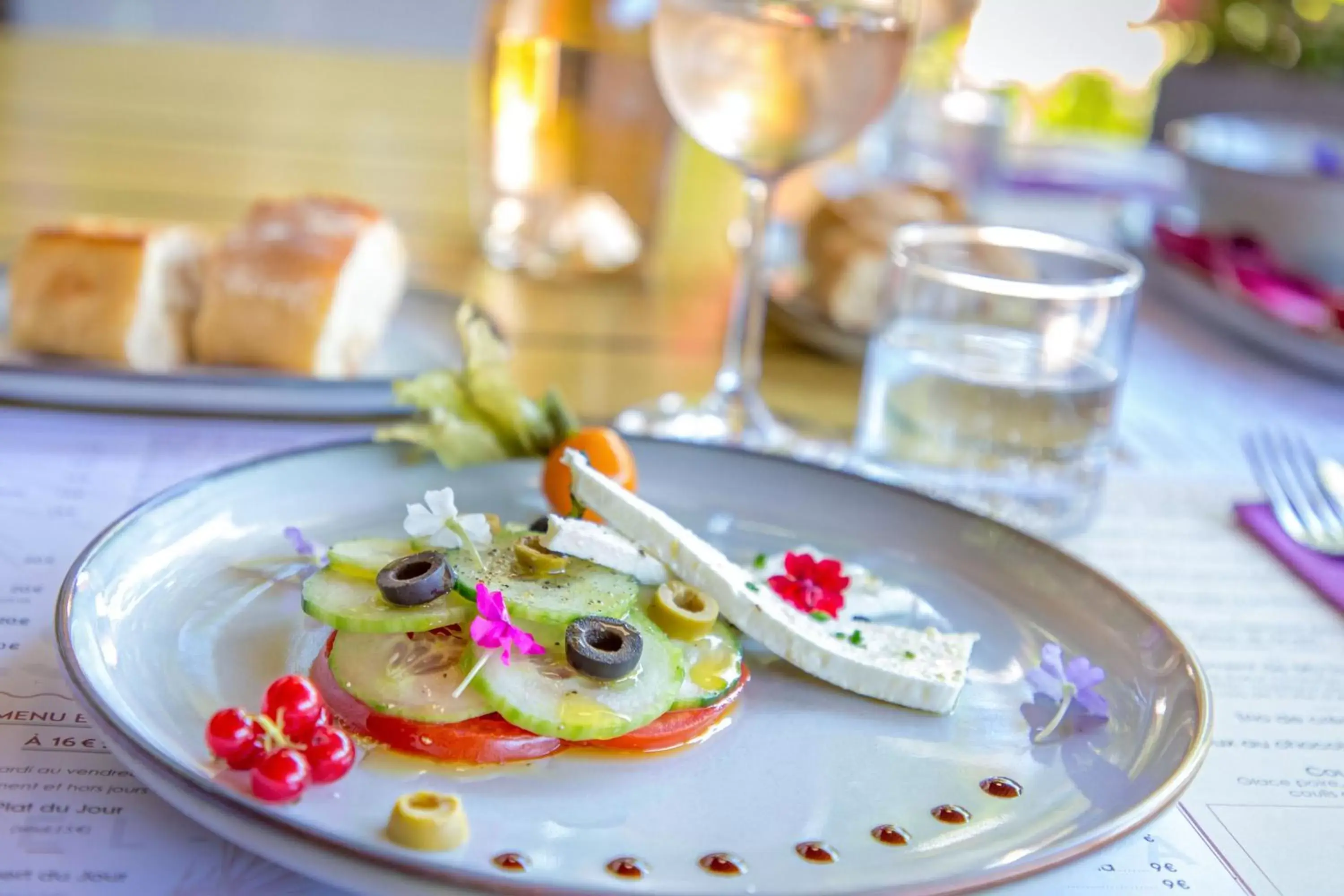 Food in Les Pins Blancs en Provence