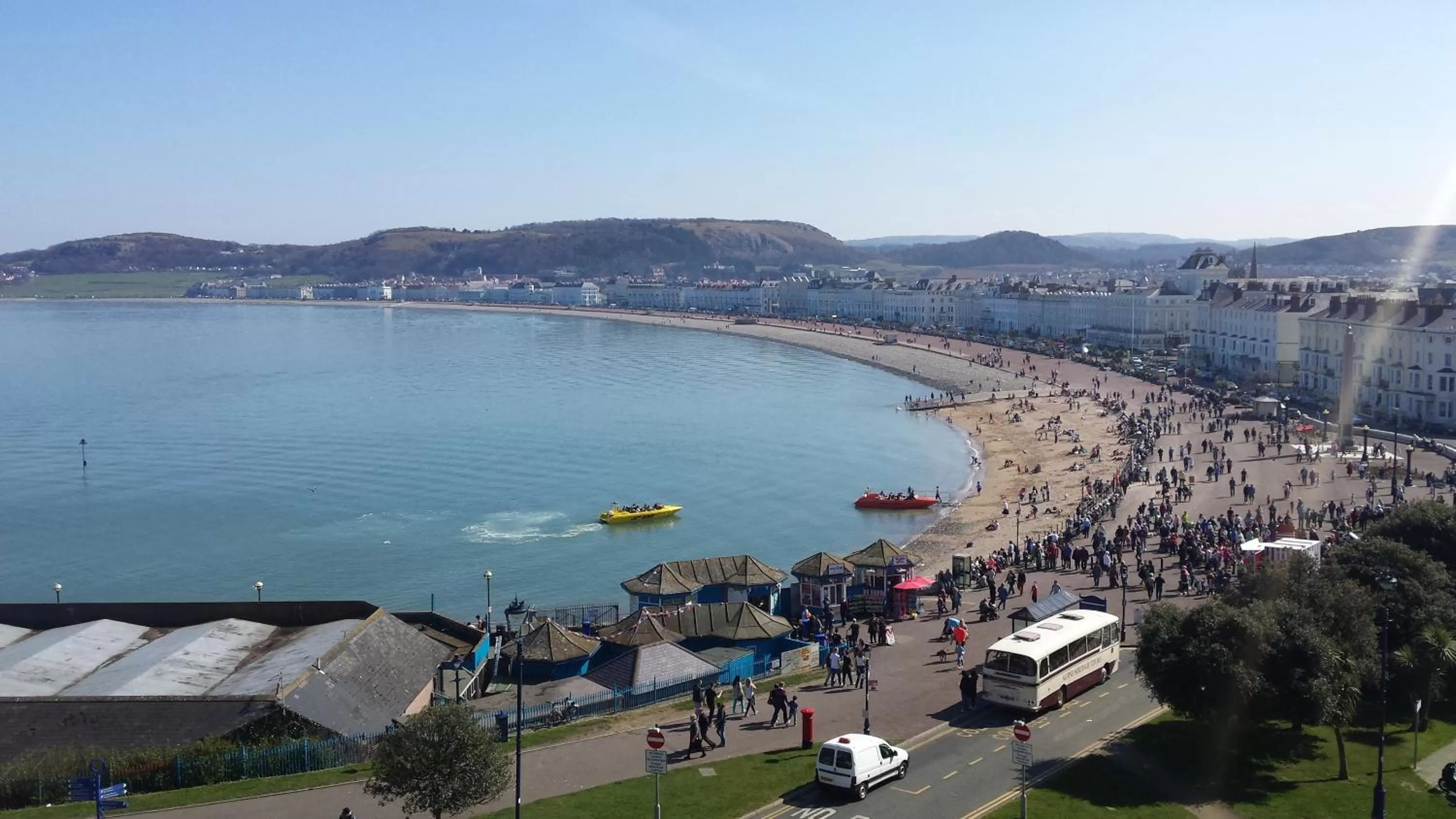View (from property/room) in Belmont Llandudno