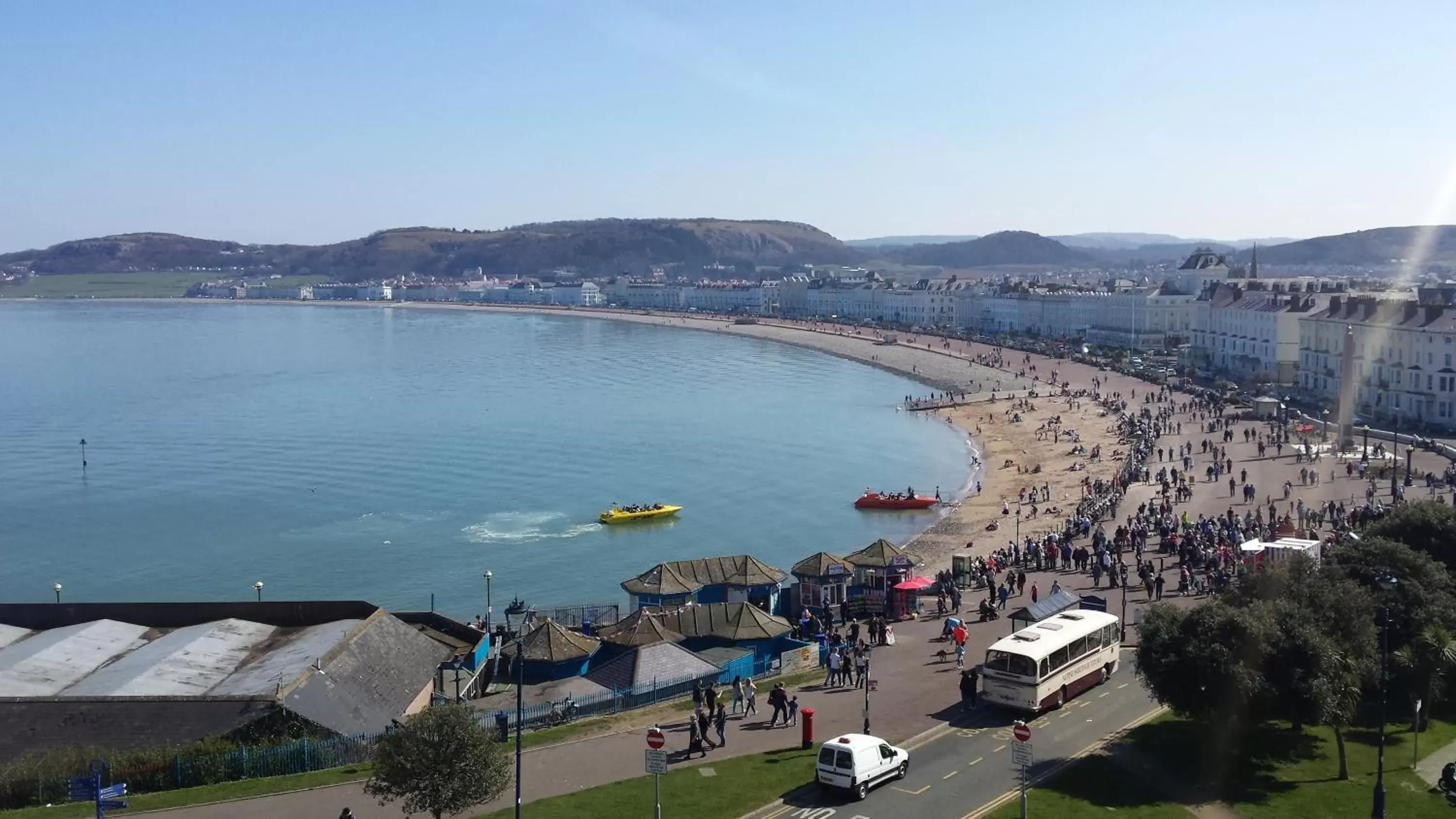 View (from property/room) in Belmont Llandudno