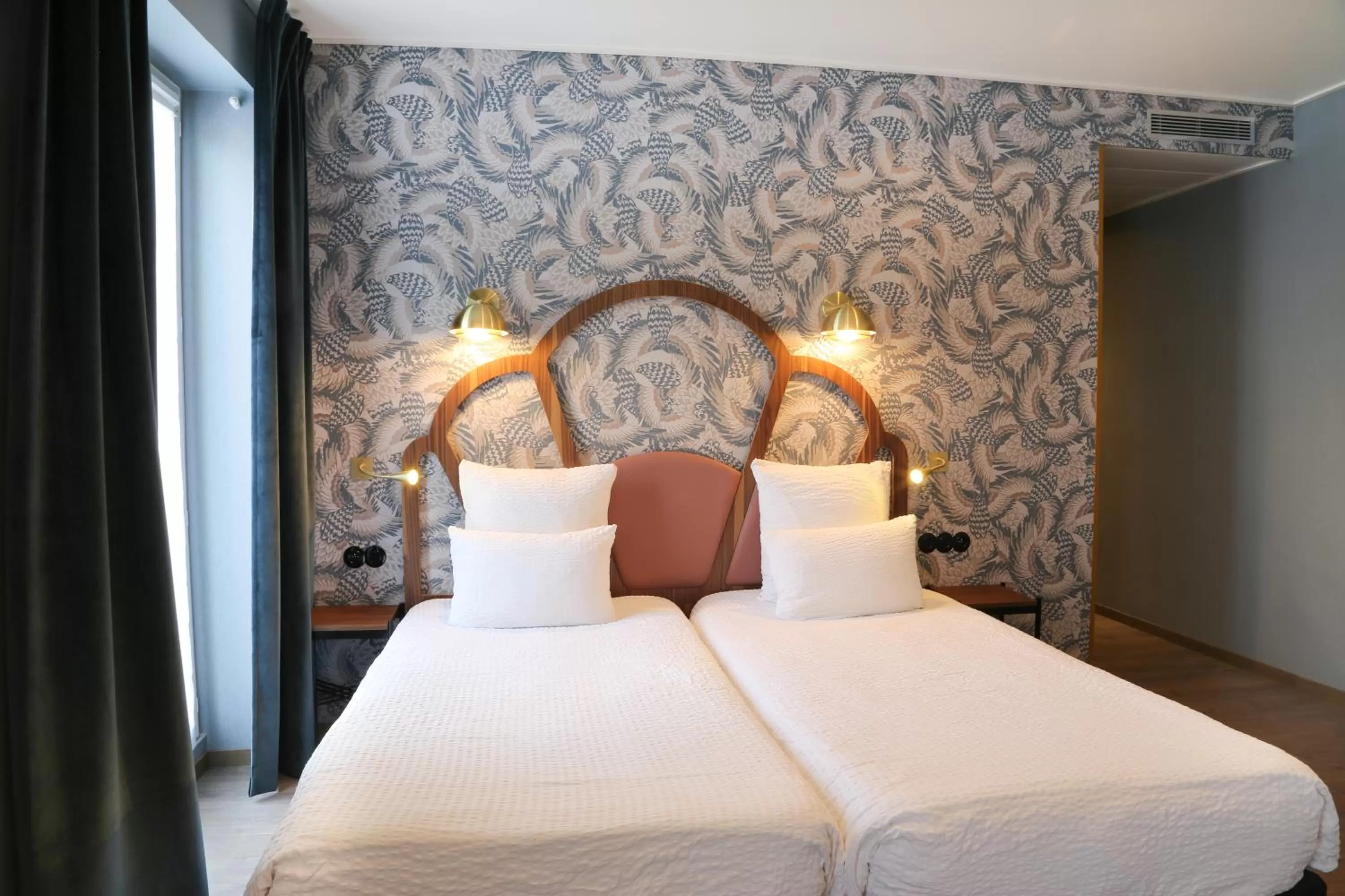 Bed in Hotel André Latin