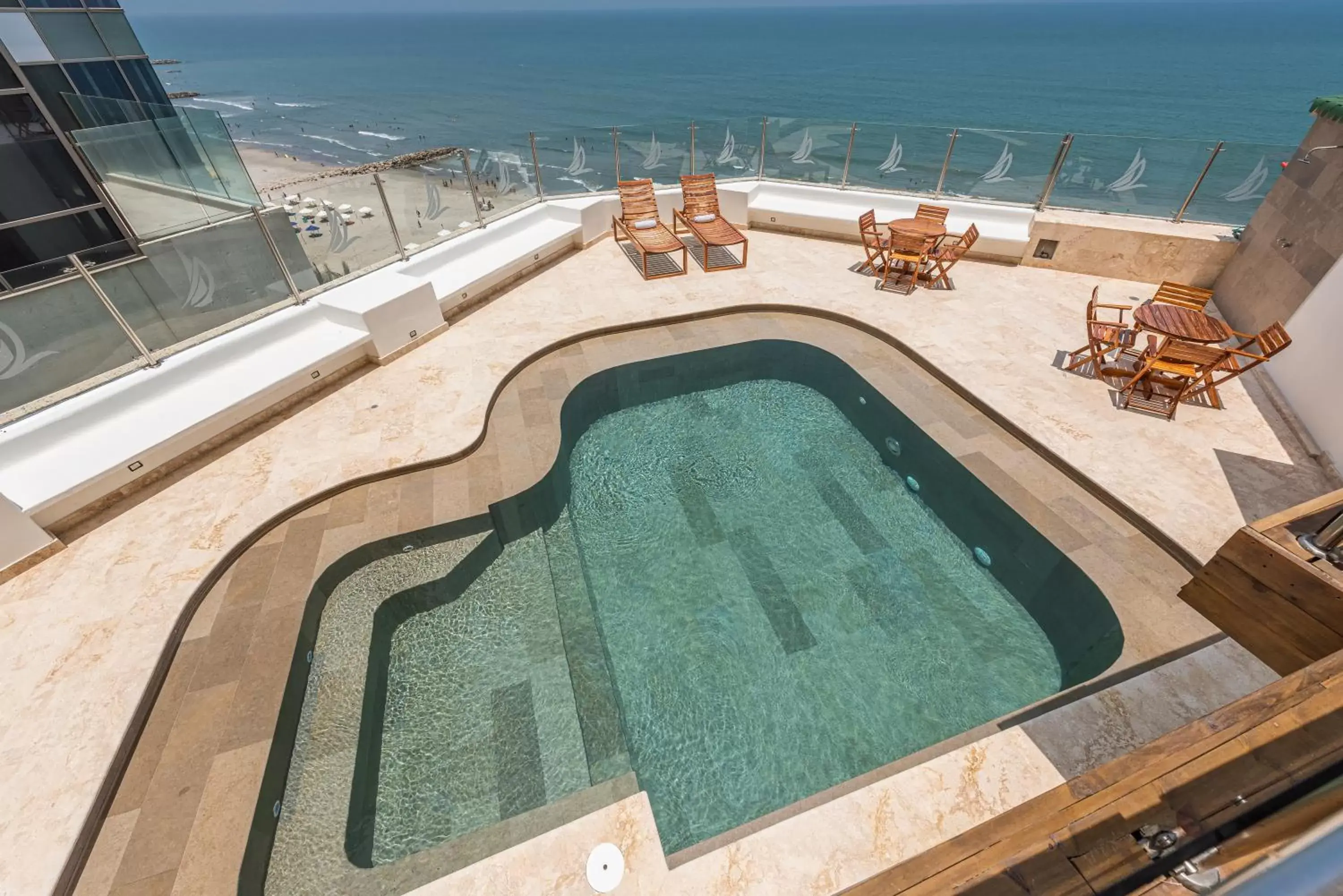 Pool View in Hotel Regatta Cartagena