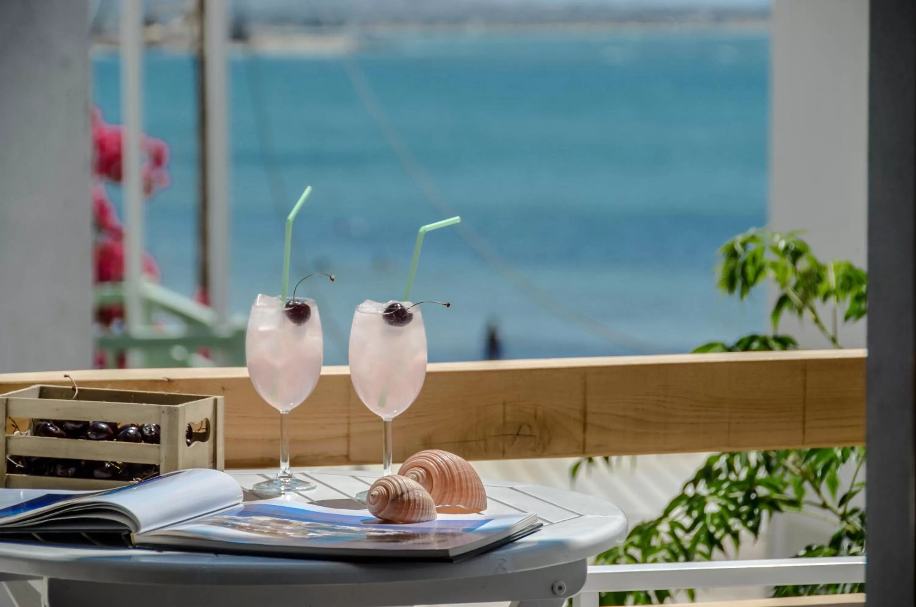 Balcony/Terrace in Panormos Hotel and Studios