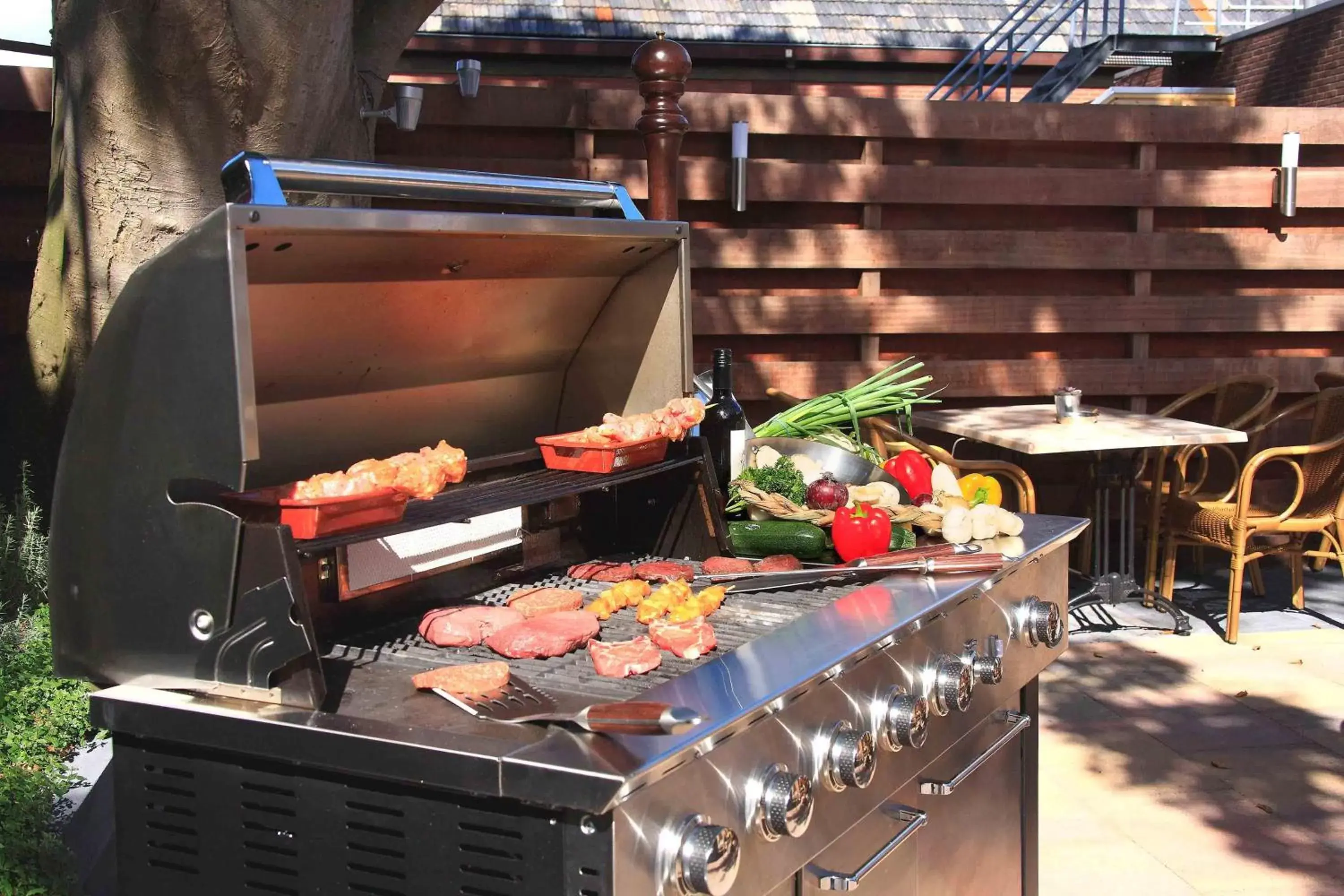 BBQ facilities in Hotel Parkzicht