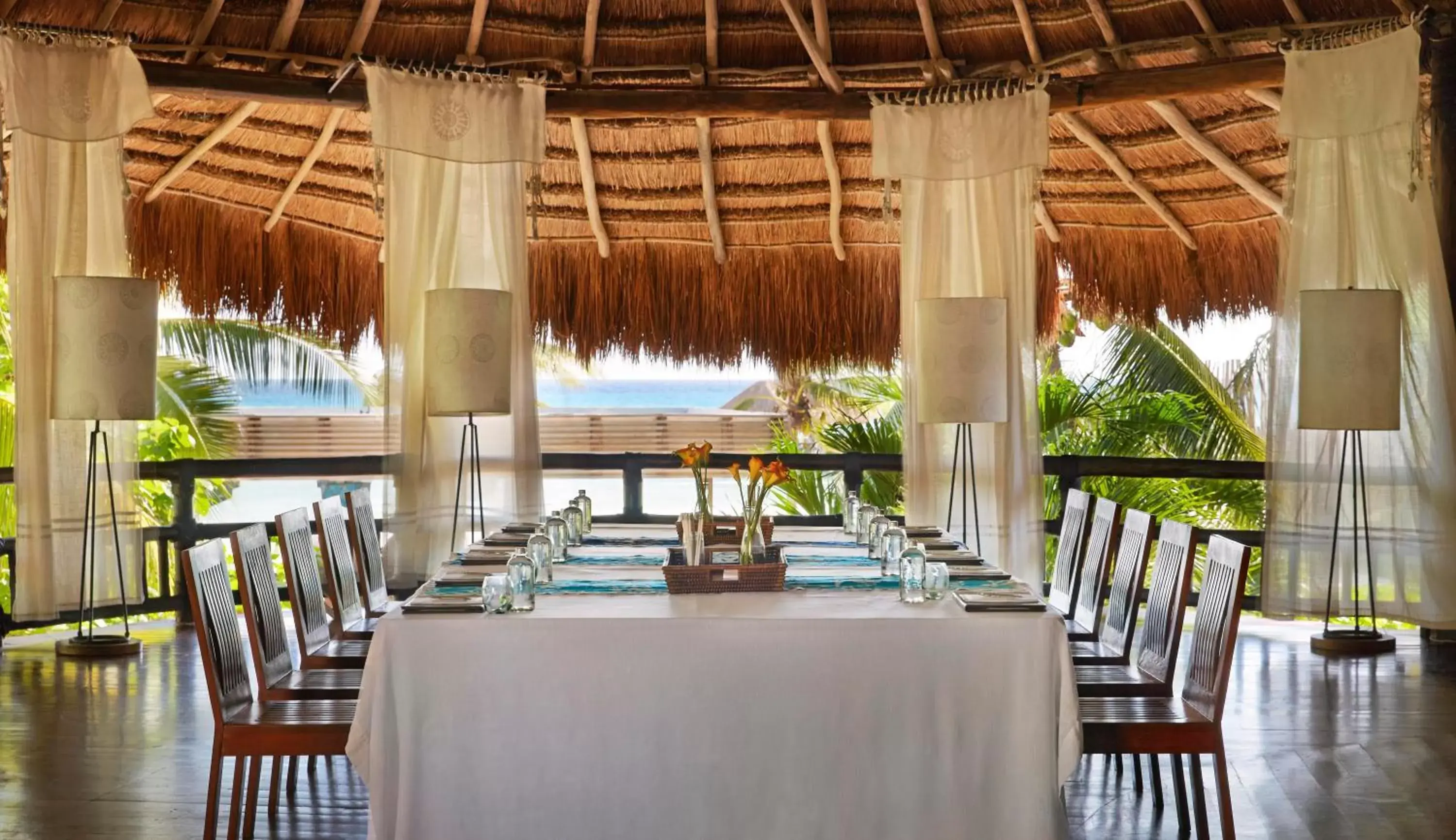 Meeting/conference room, Restaurant/Places to Eat in Viceroy Riviera Maya, a Luxury Villa Resort
