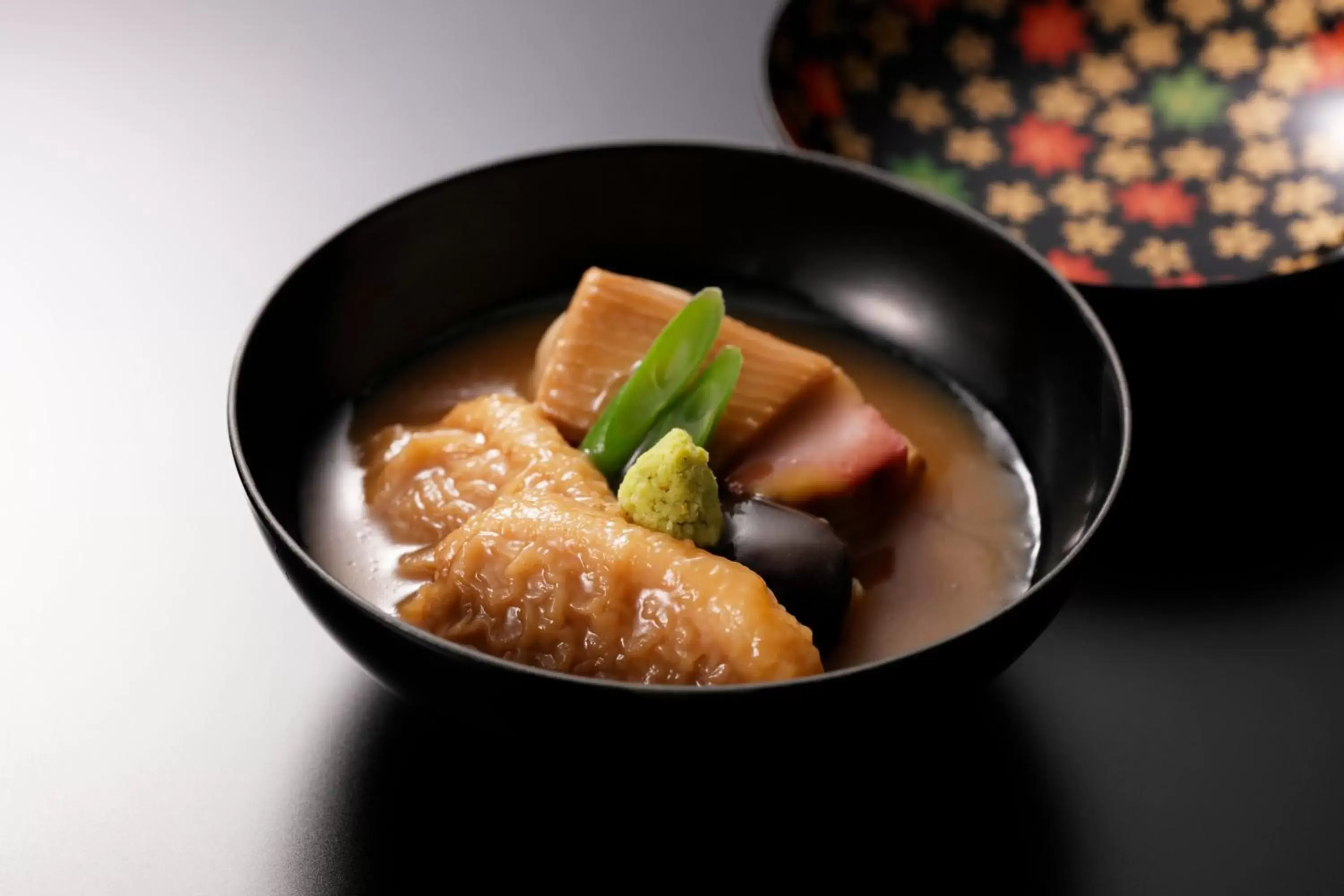 Food close-up in Kanazawa Hakuchoro Hotel Sanraku