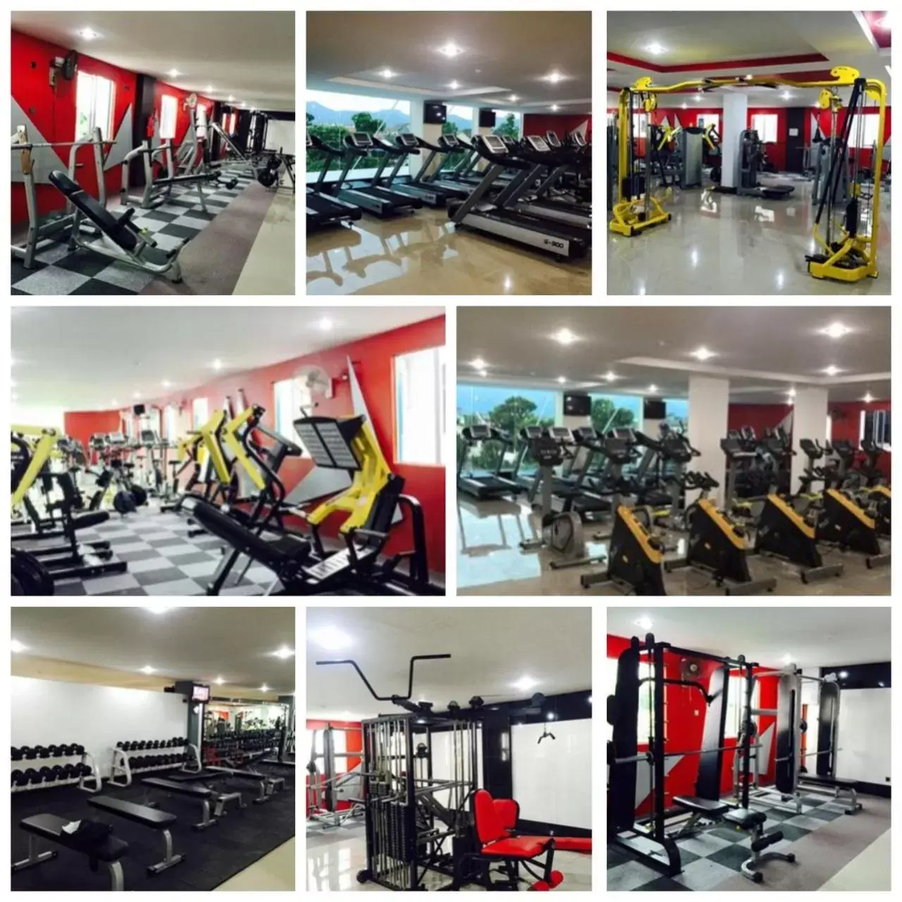 Fitness centre/facilities in Hotel Pinji