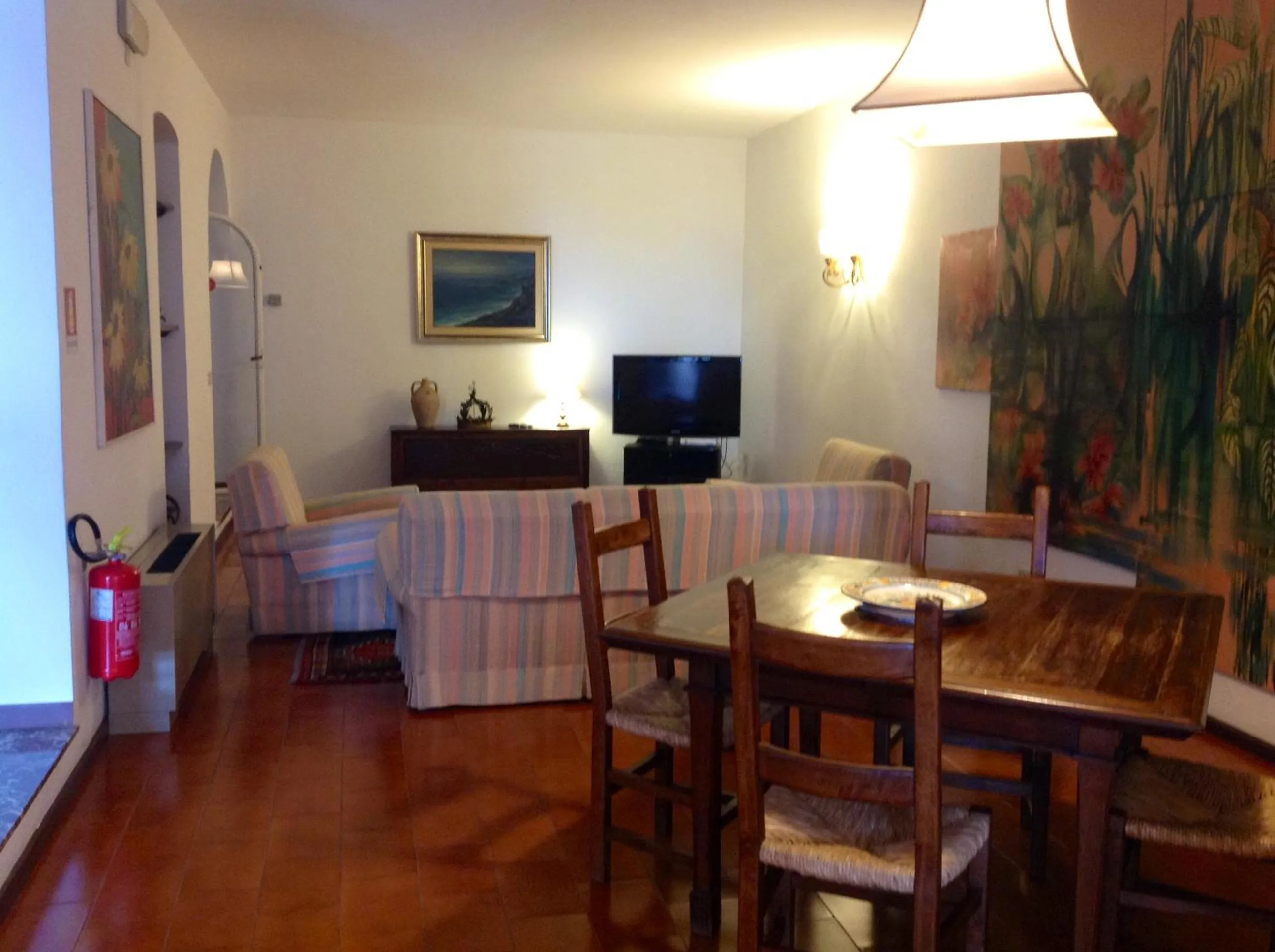 Dining area in Hotel Villa Sirina