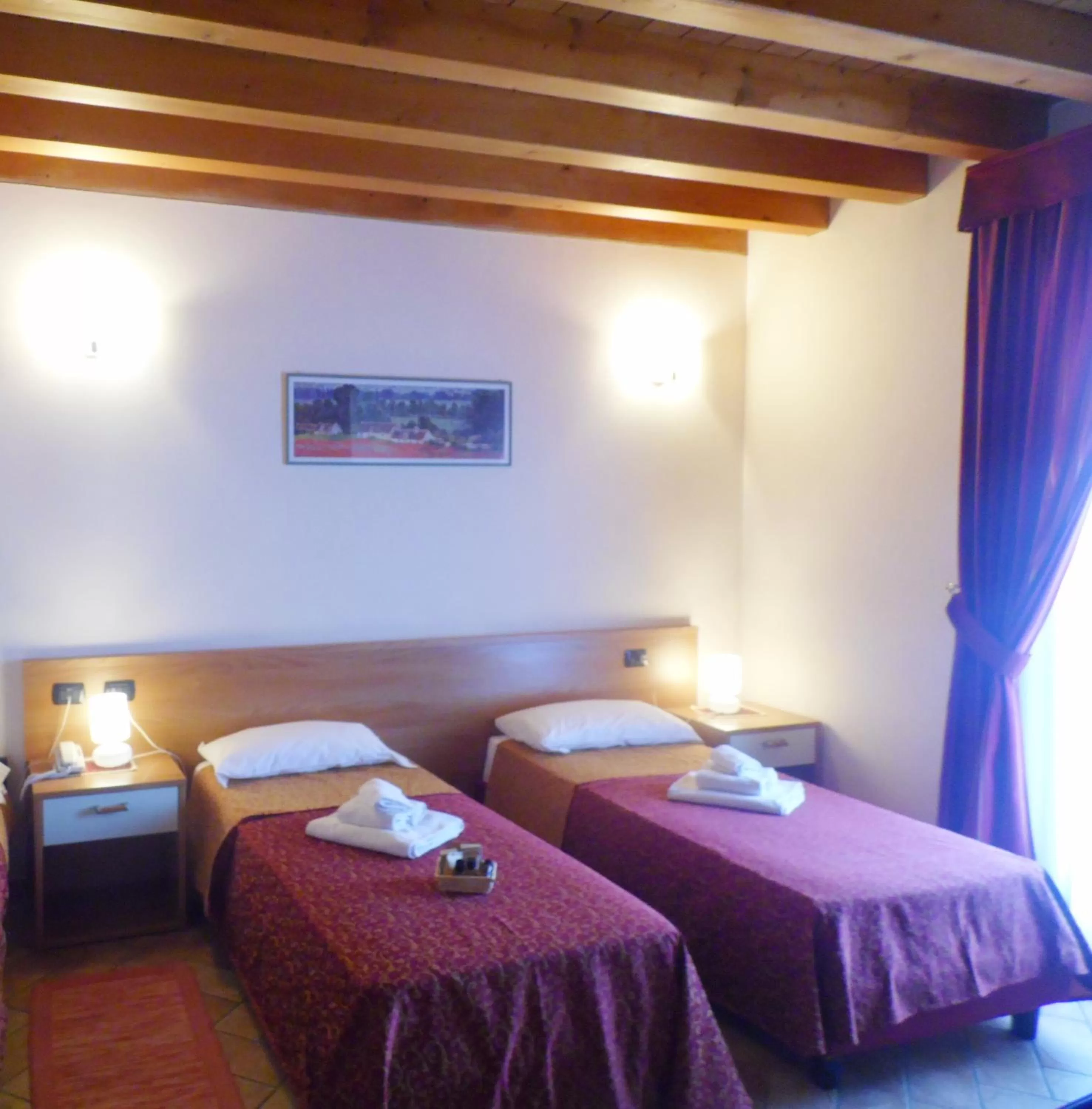 Bedroom, Bed in Hotel Agli Ulivi