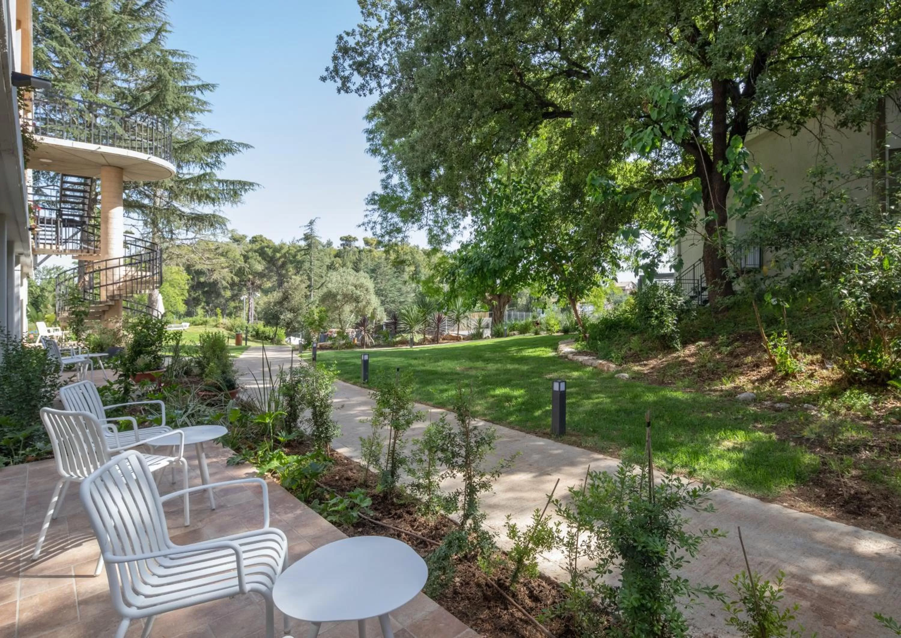 Garden in Hacienda Forest View Hotel