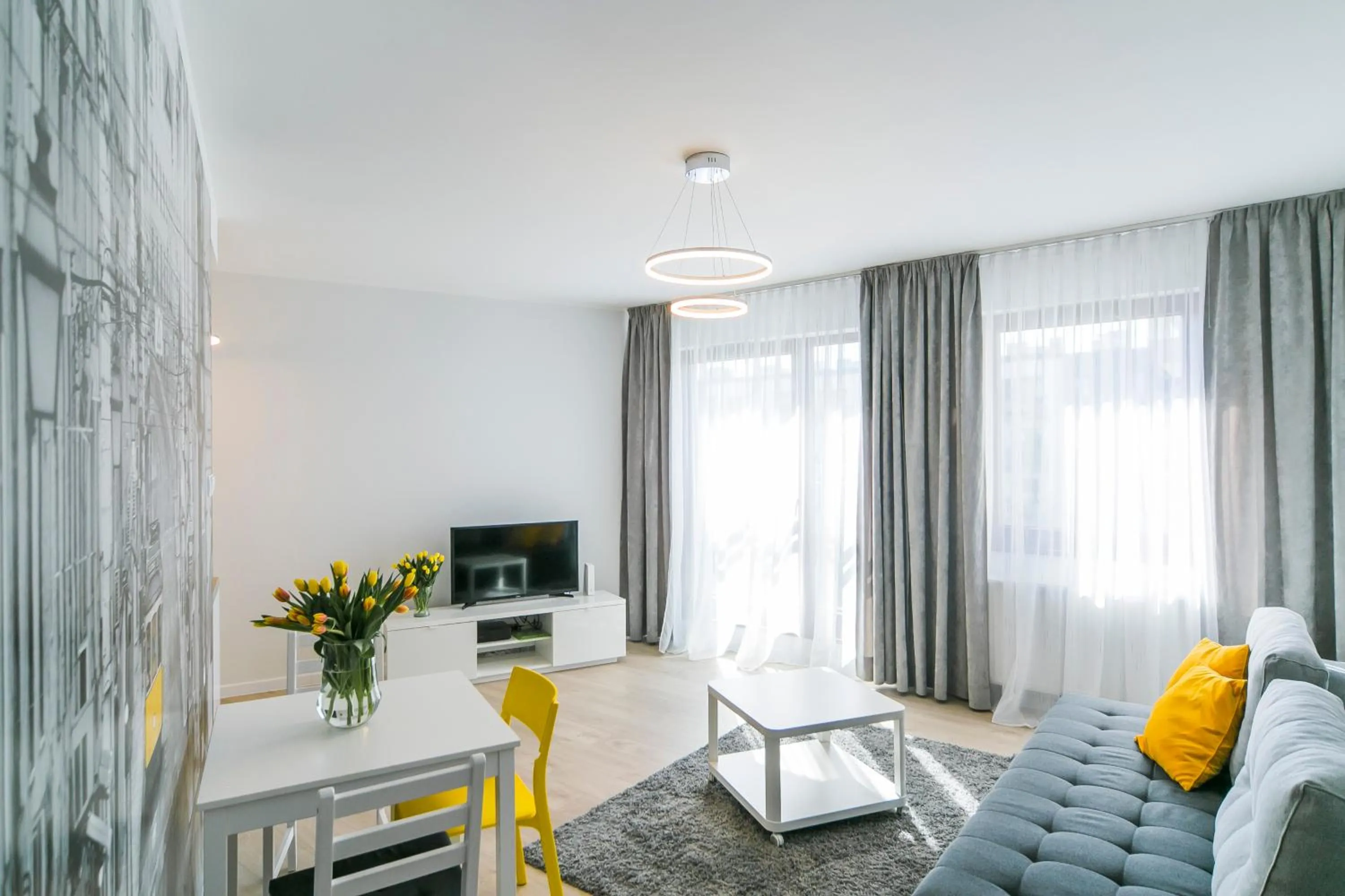 Living room in GRANO APARTMENTS Gdańsk Motława SPA & Wellness