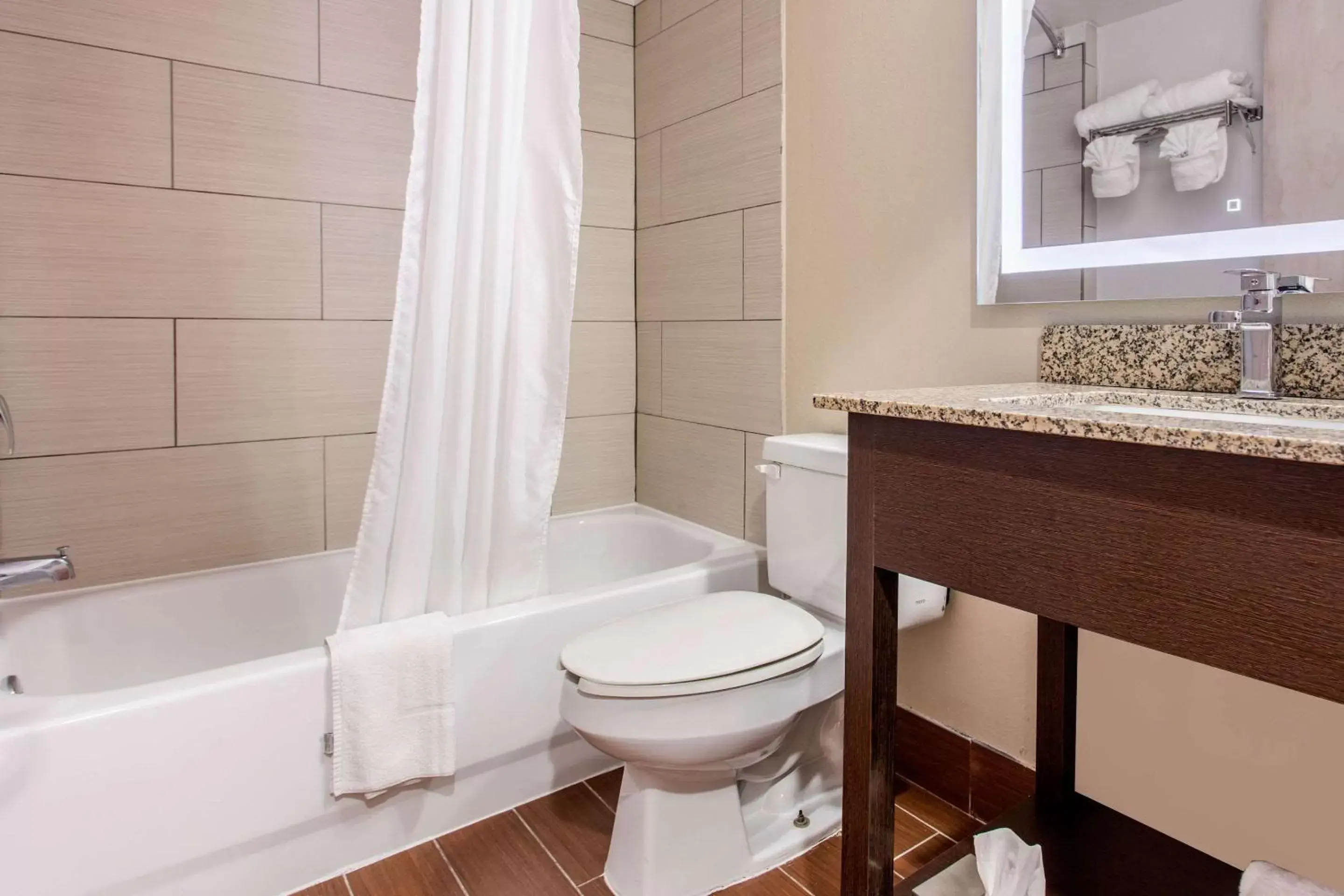 Bathroom in Quality Inn & Suites - Myrtle Beach