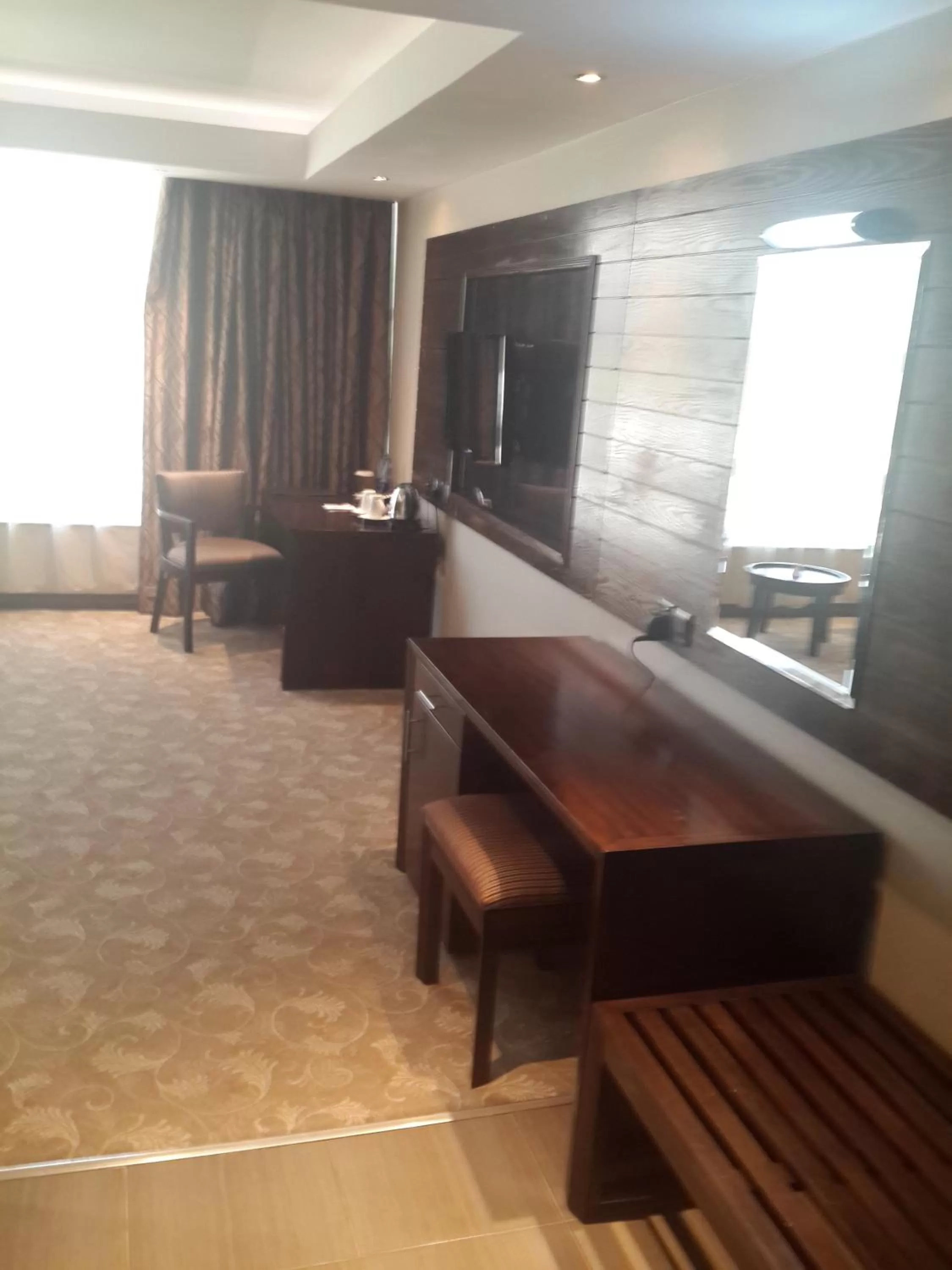 Seating area in Boma Inn Eldoret