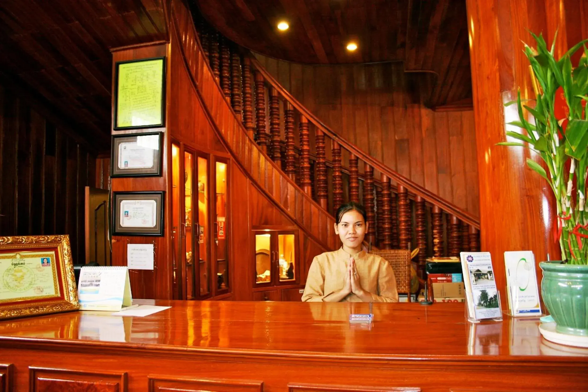 Staff, Lobby/Reception in Shining Angkor Boutique Hotel