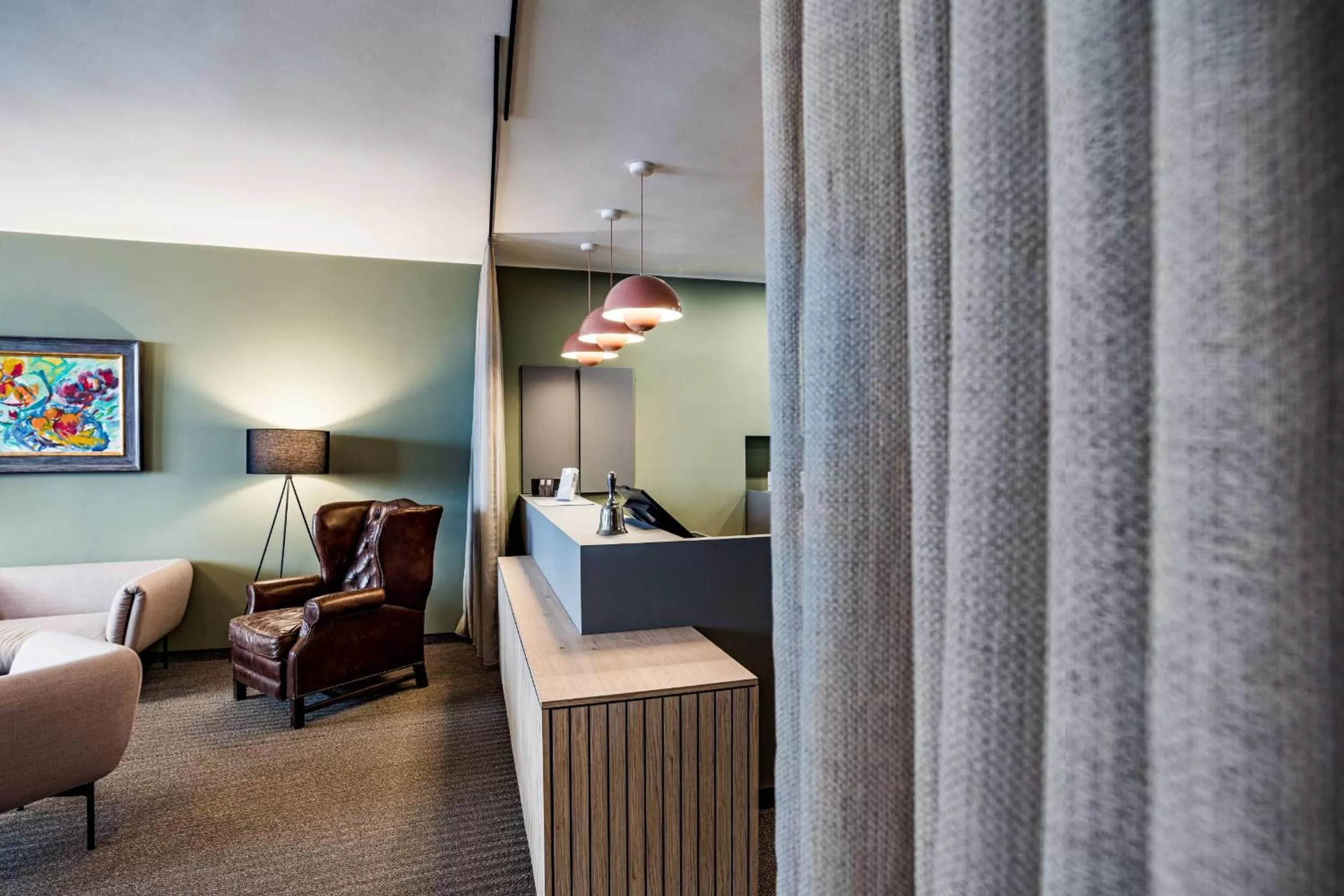 Lobby or reception in Altstadthotel Weisse Taube