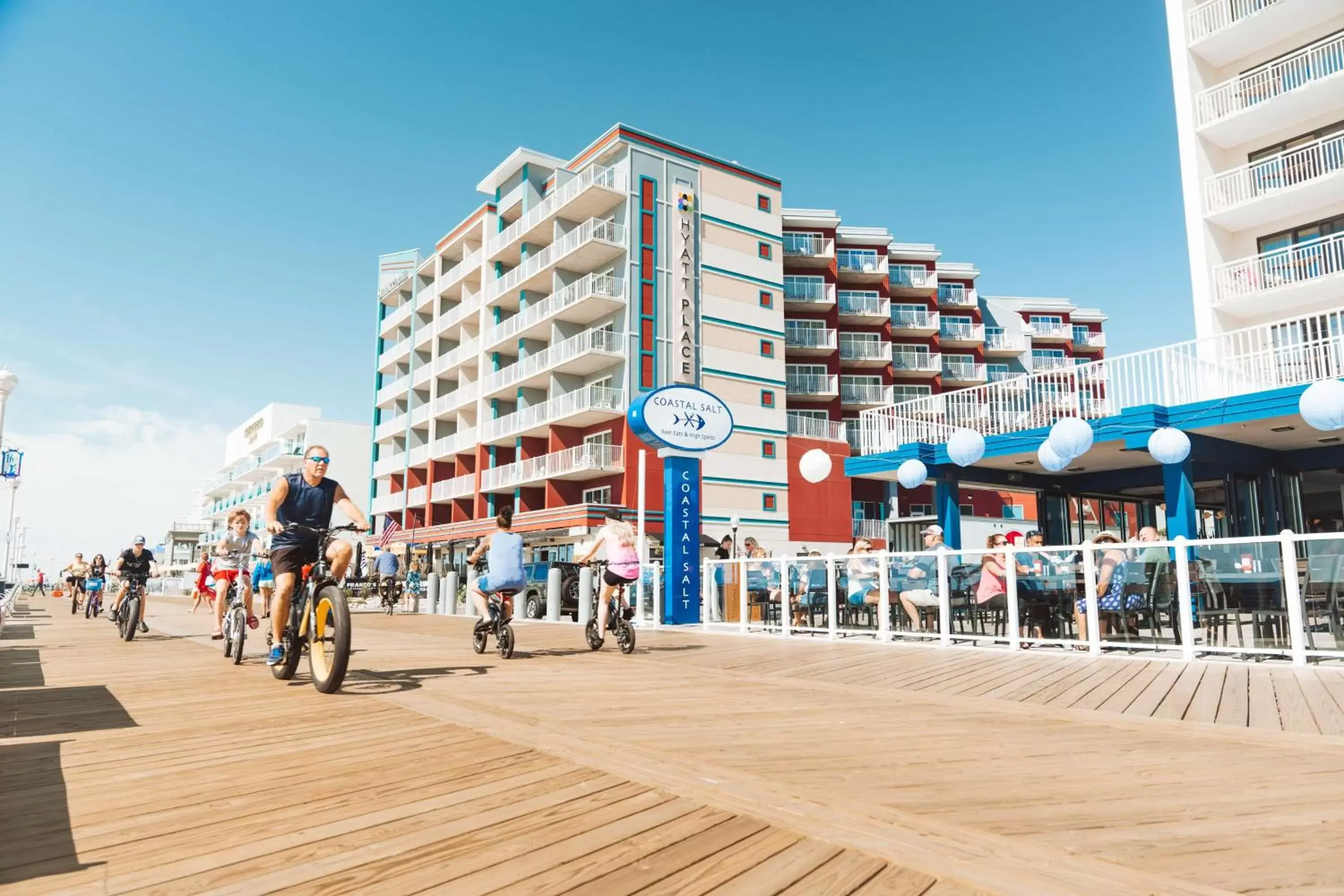 Property building in Hyatt Place Ocean City Oceanfront