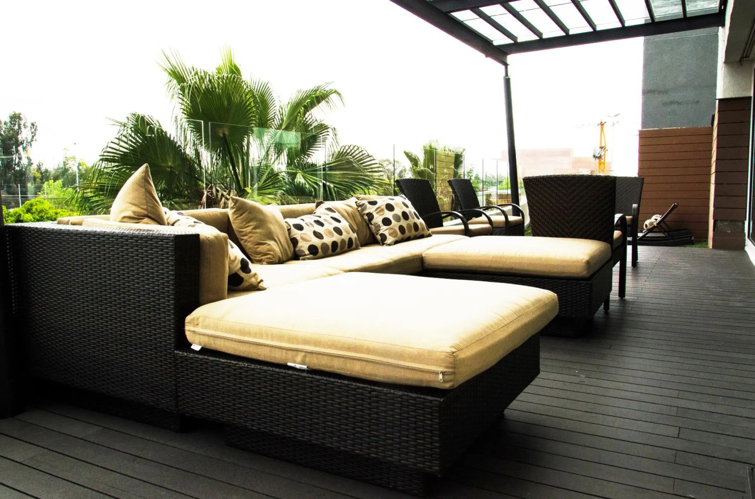 Balcony/Terrace, Seating Area in Casa Inn Business Hotel Celaya