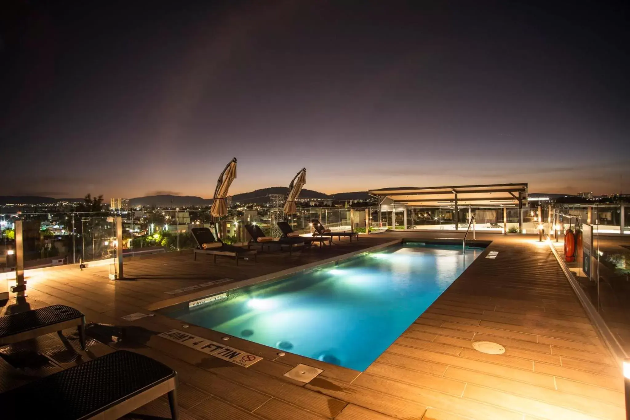 Swimming Pool in Candlewood Suites - Guadalajara Galerias, an IHG Hotel