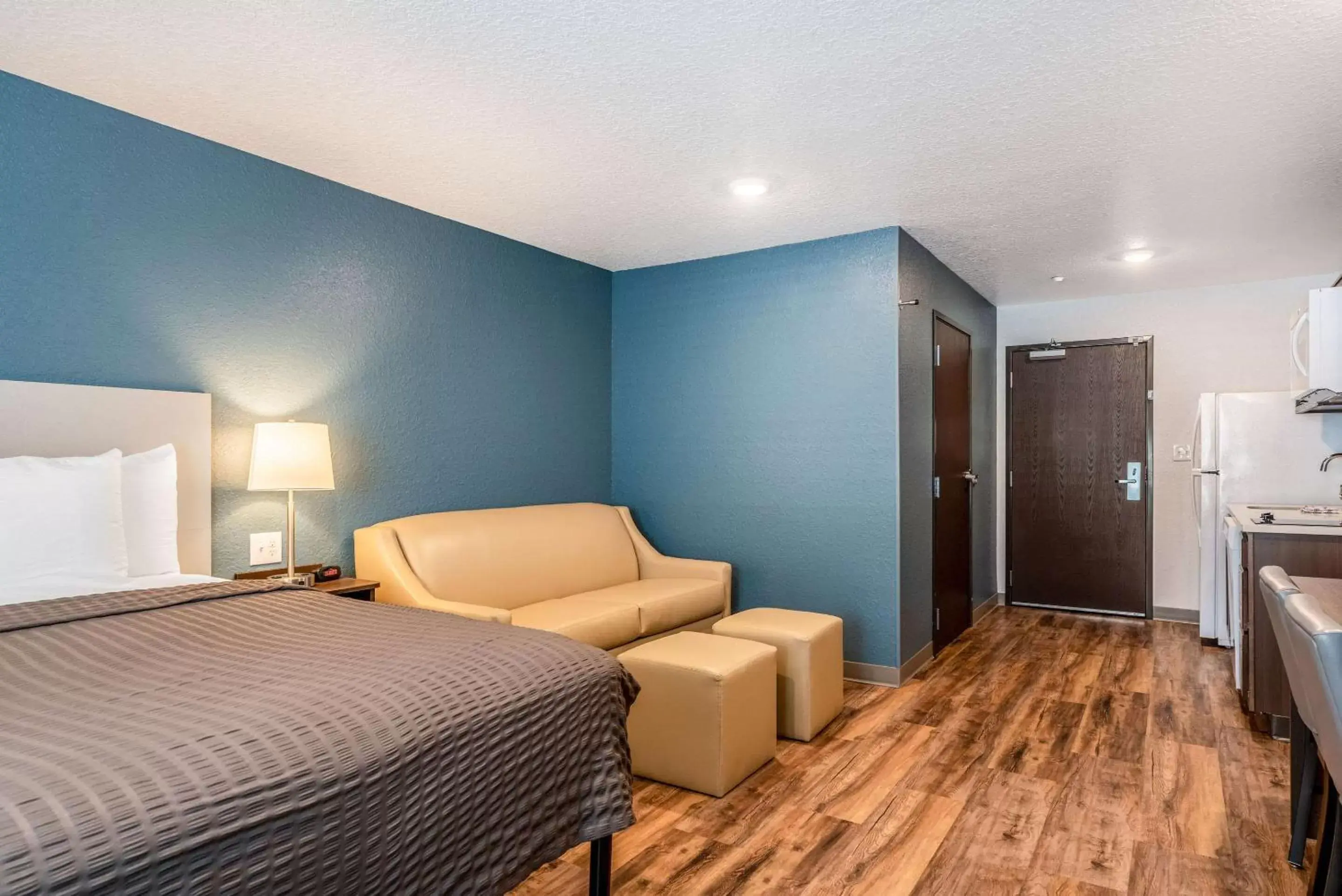 Photo of the whole room, Seating Area in WoodSpring Suites Sanford North I-4 Orlando Area