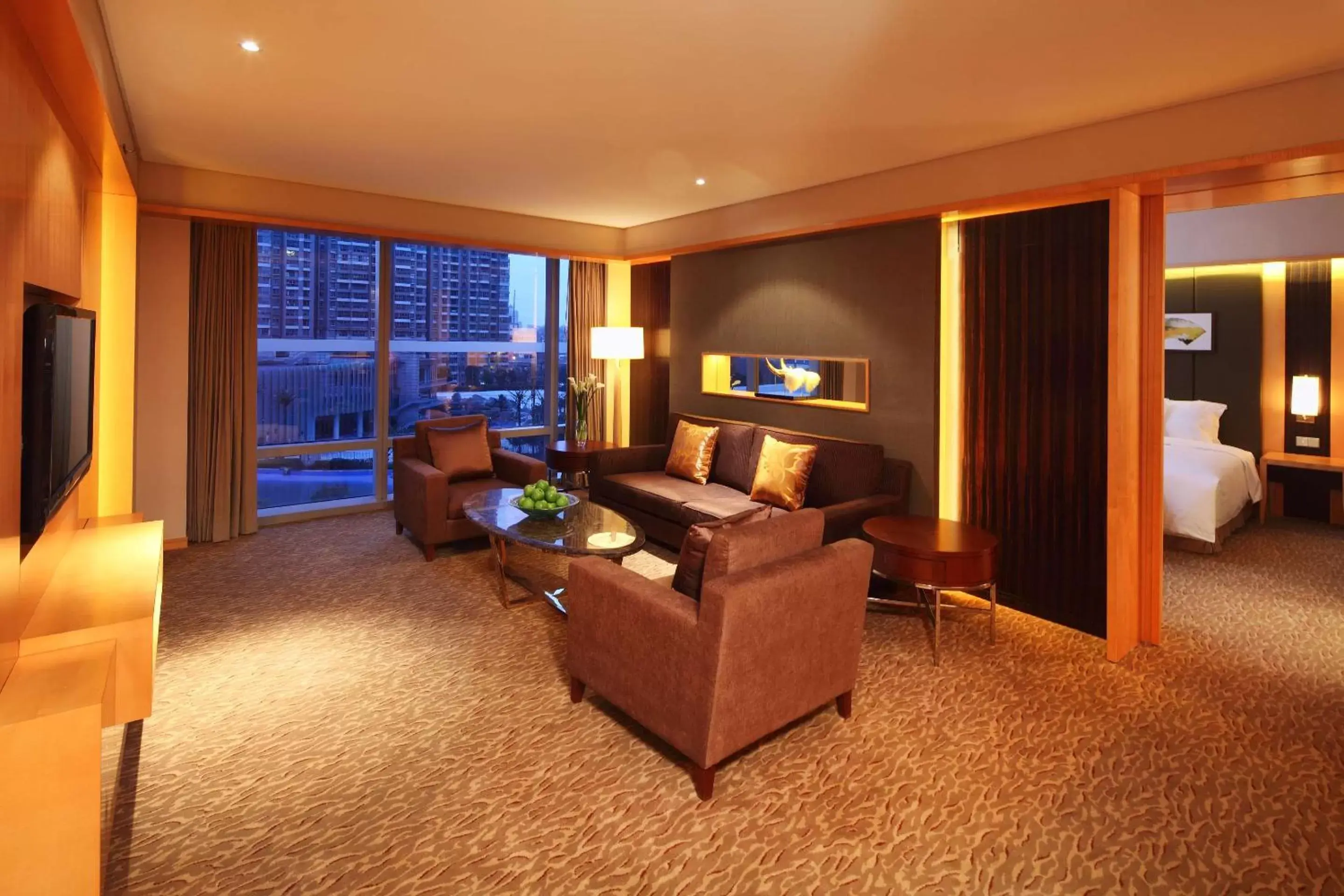 Bedroom, Seating Area in Hilton Nanjing Riverside