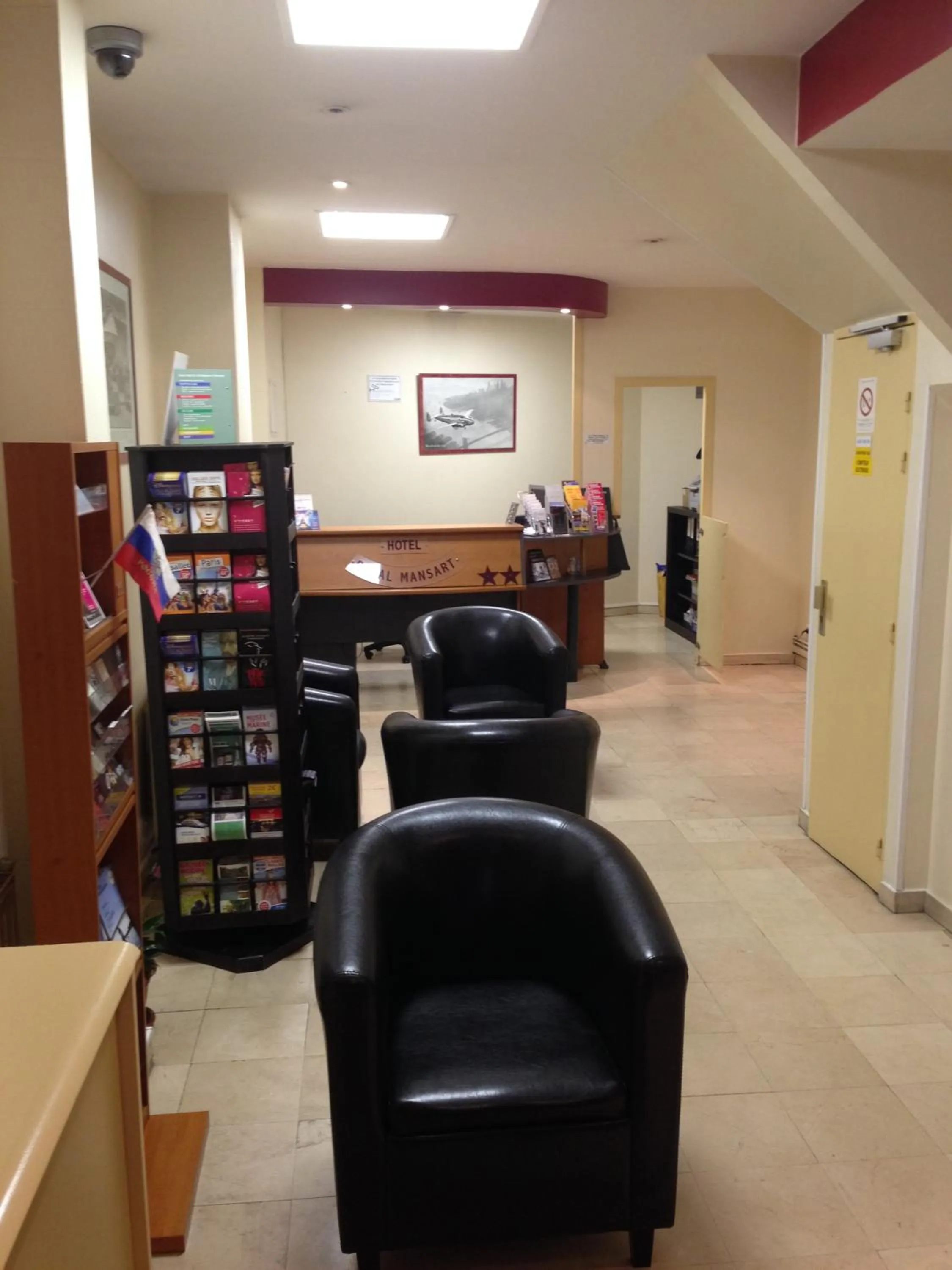 Lobby or reception in Hotel Royal Mansart