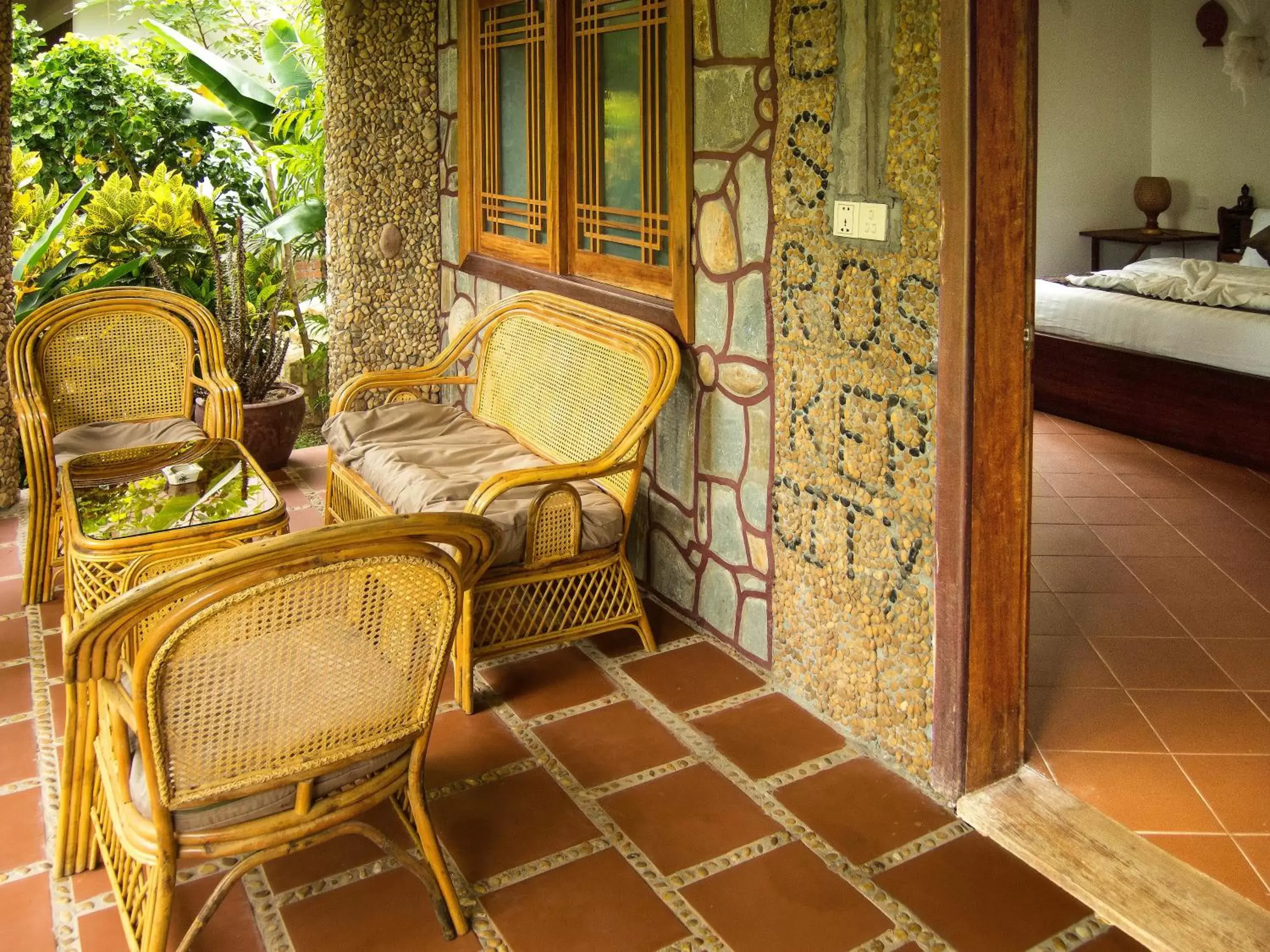 Balcony/Terrace, Seating Area in TARA LODGE Haven of peace