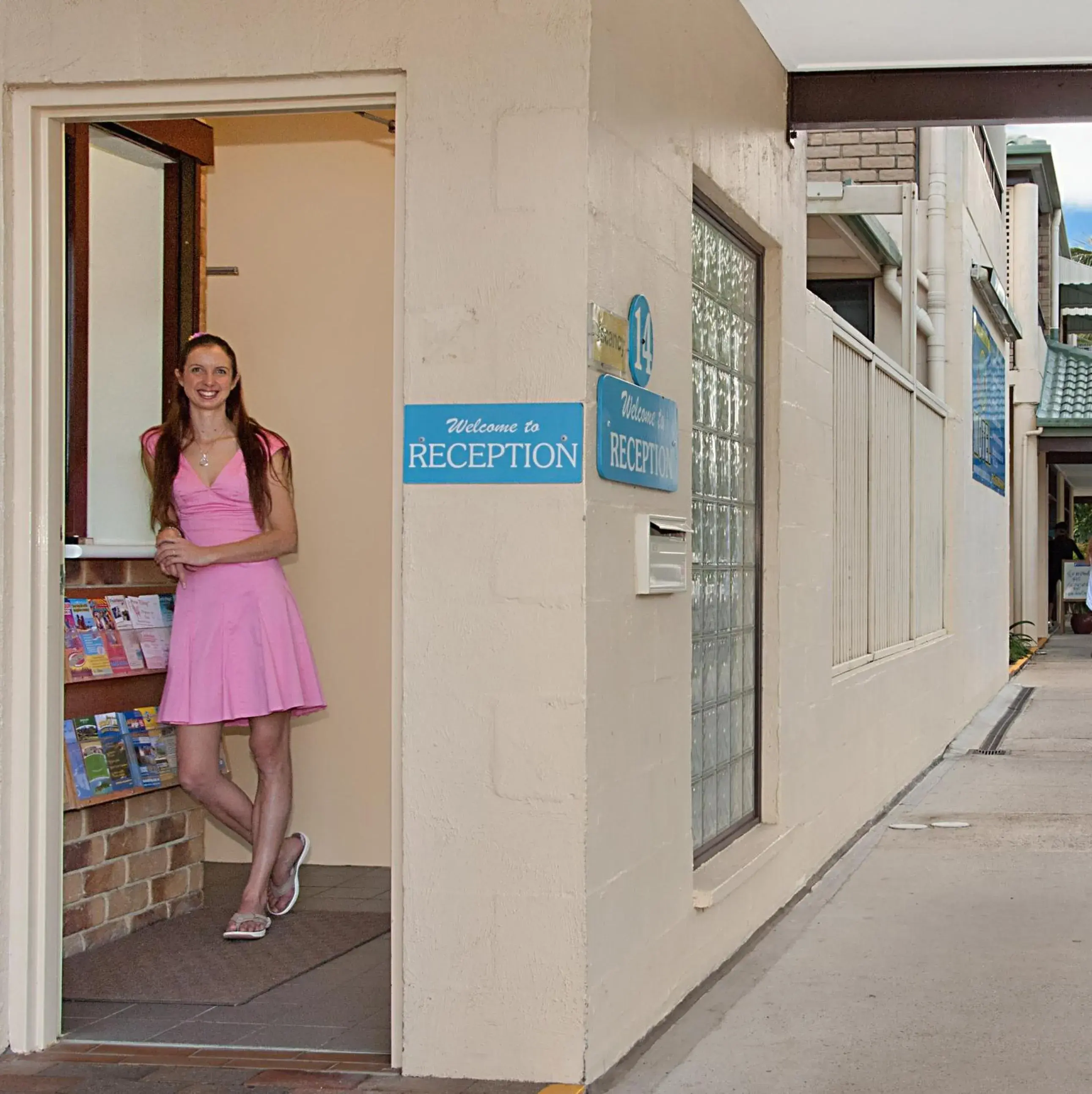 Lobby or reception in Byron Bay Side Central Motel