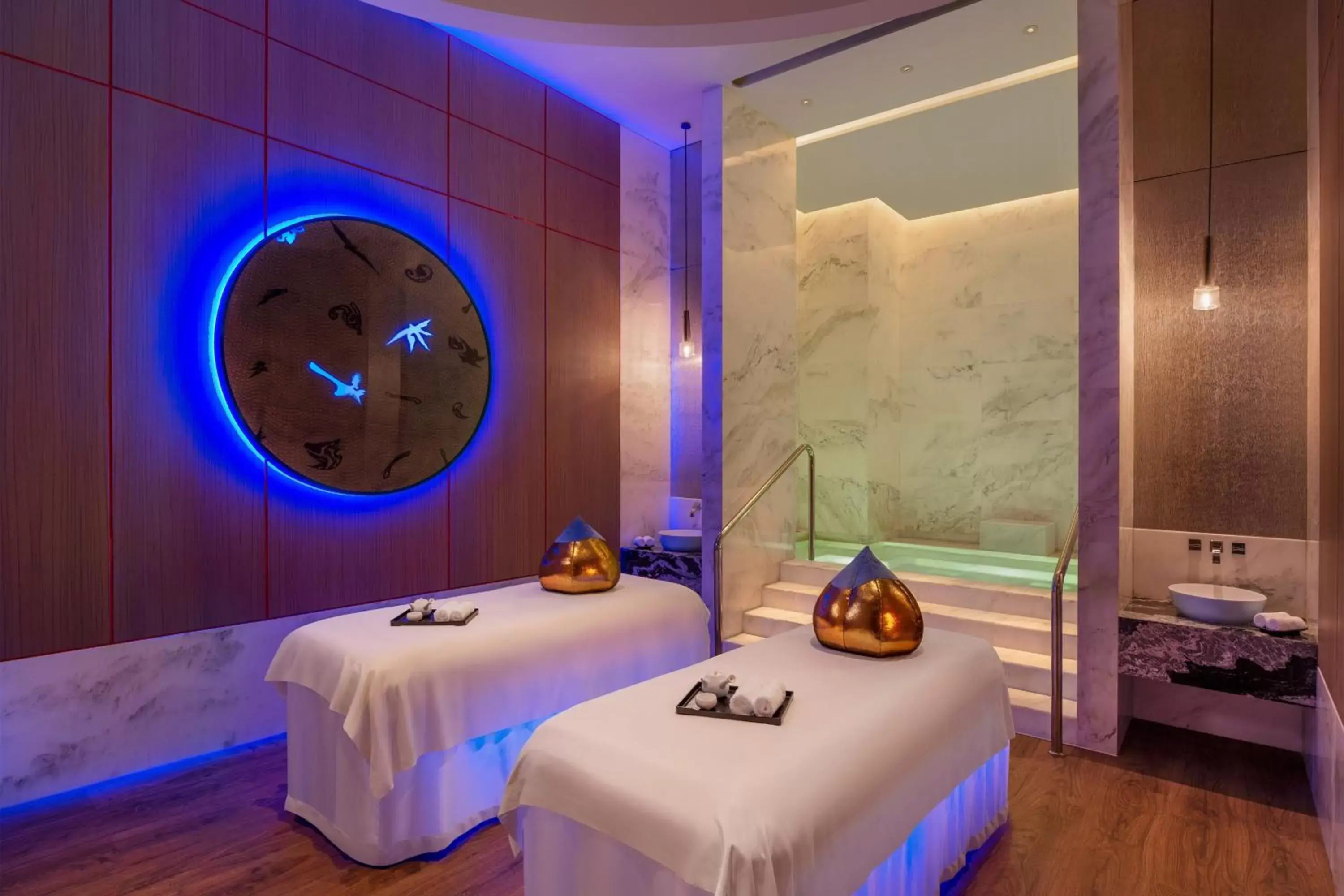 Spa and wellness centre/facilities, Bed in W XIAN Hotel