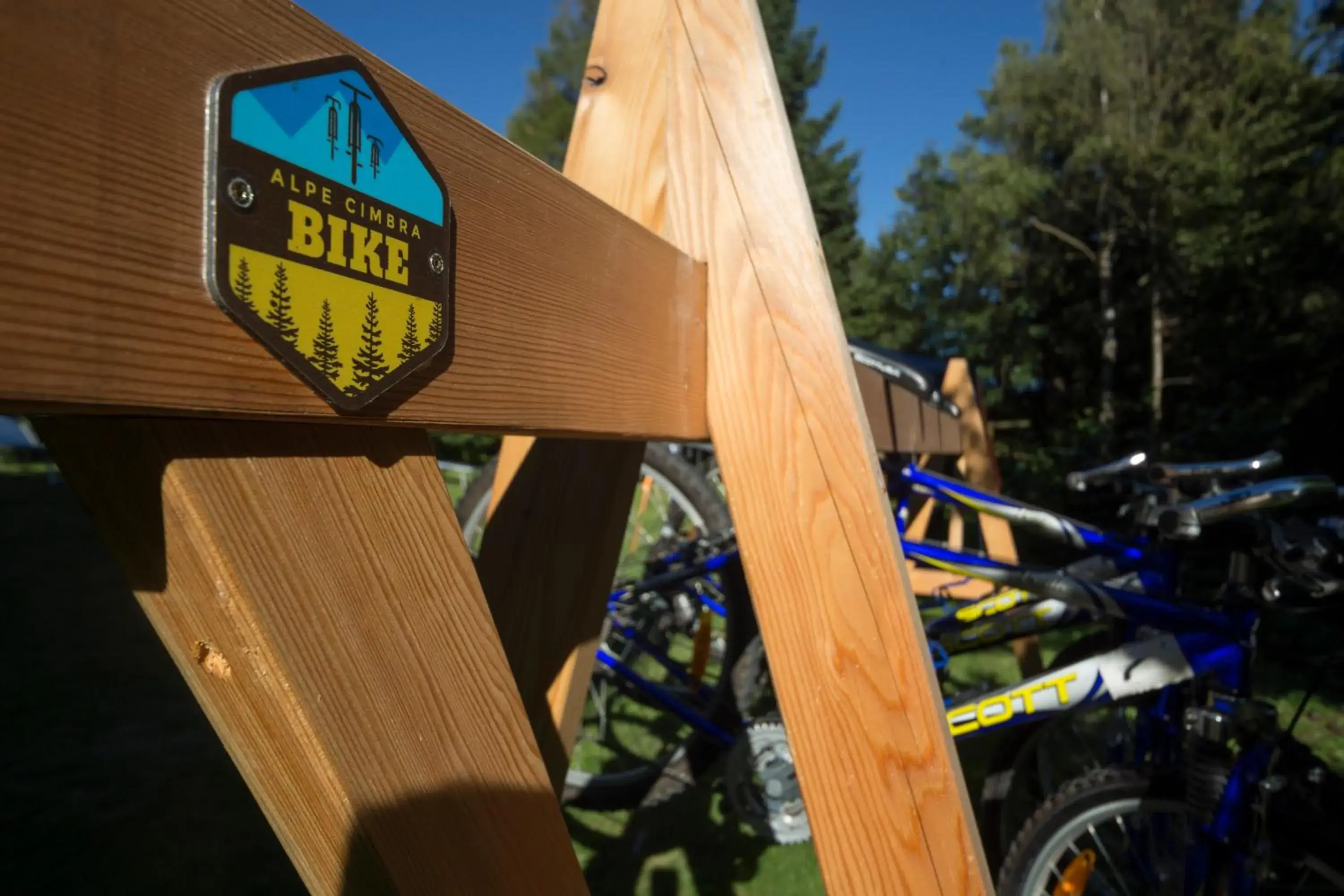 Cycling, Logo/Certificate/Sign/Award in Hotel Trentino