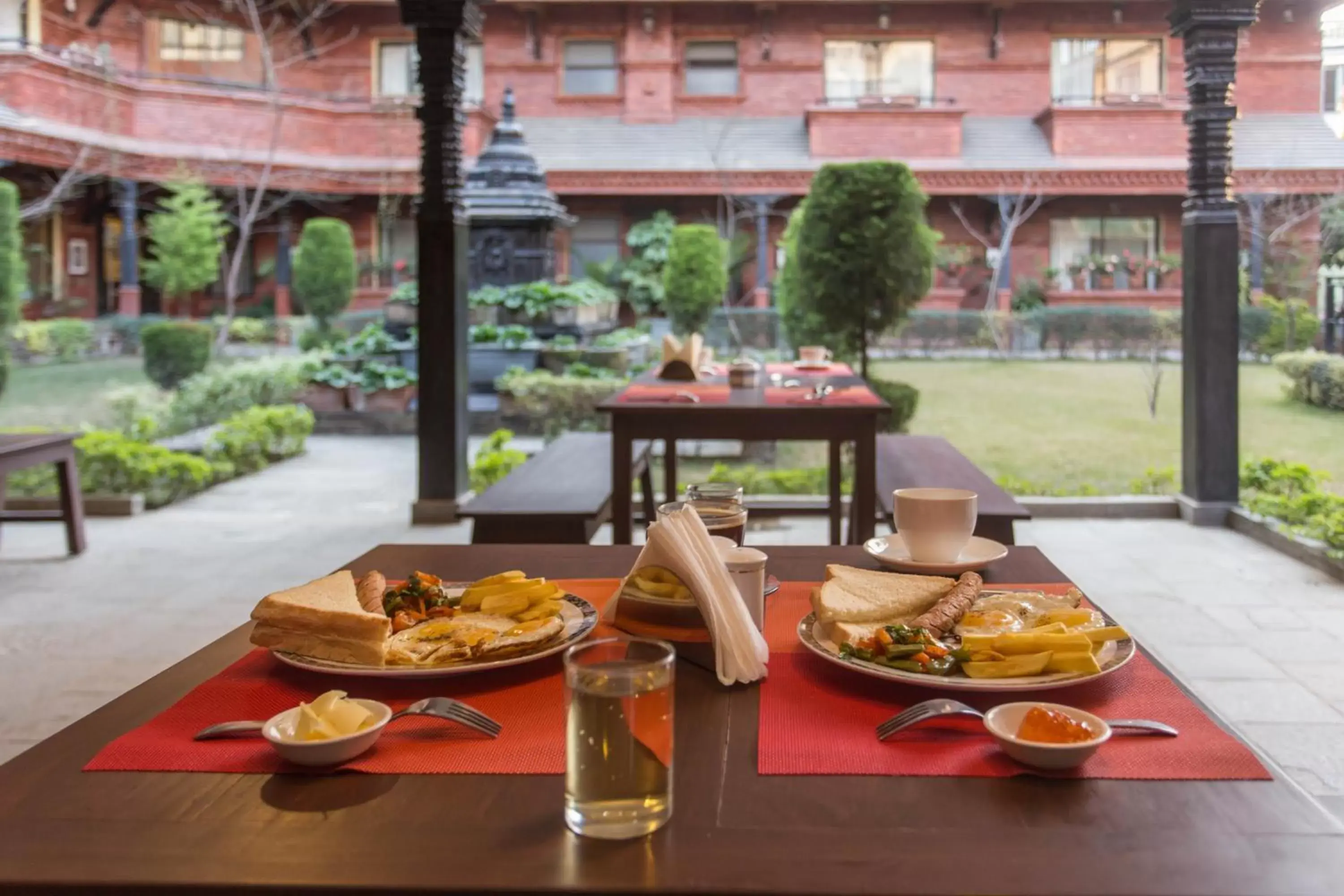 Food and drinks in Hotel Siddhi Manakamana