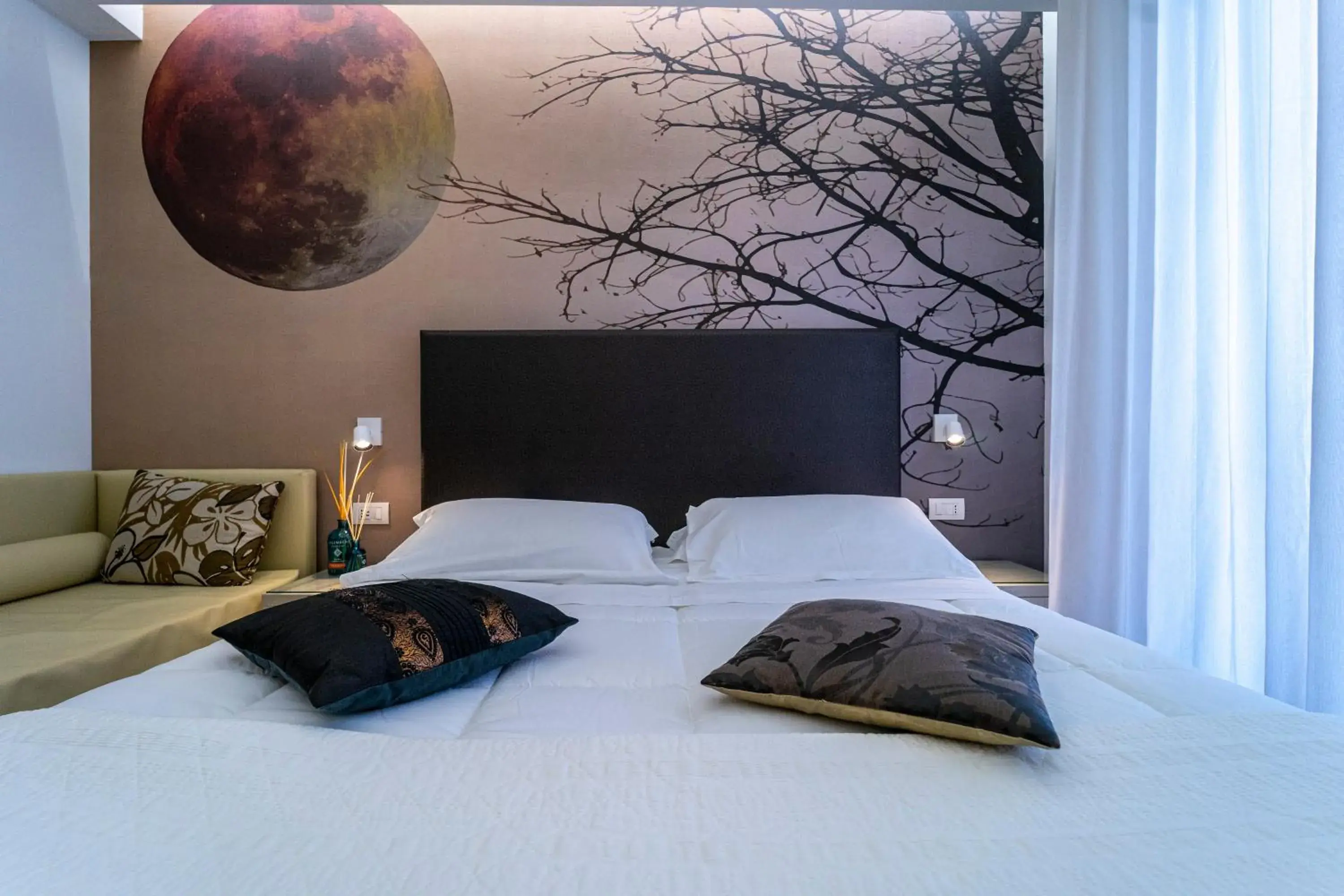 Bed in Hotel Stella D'Oro