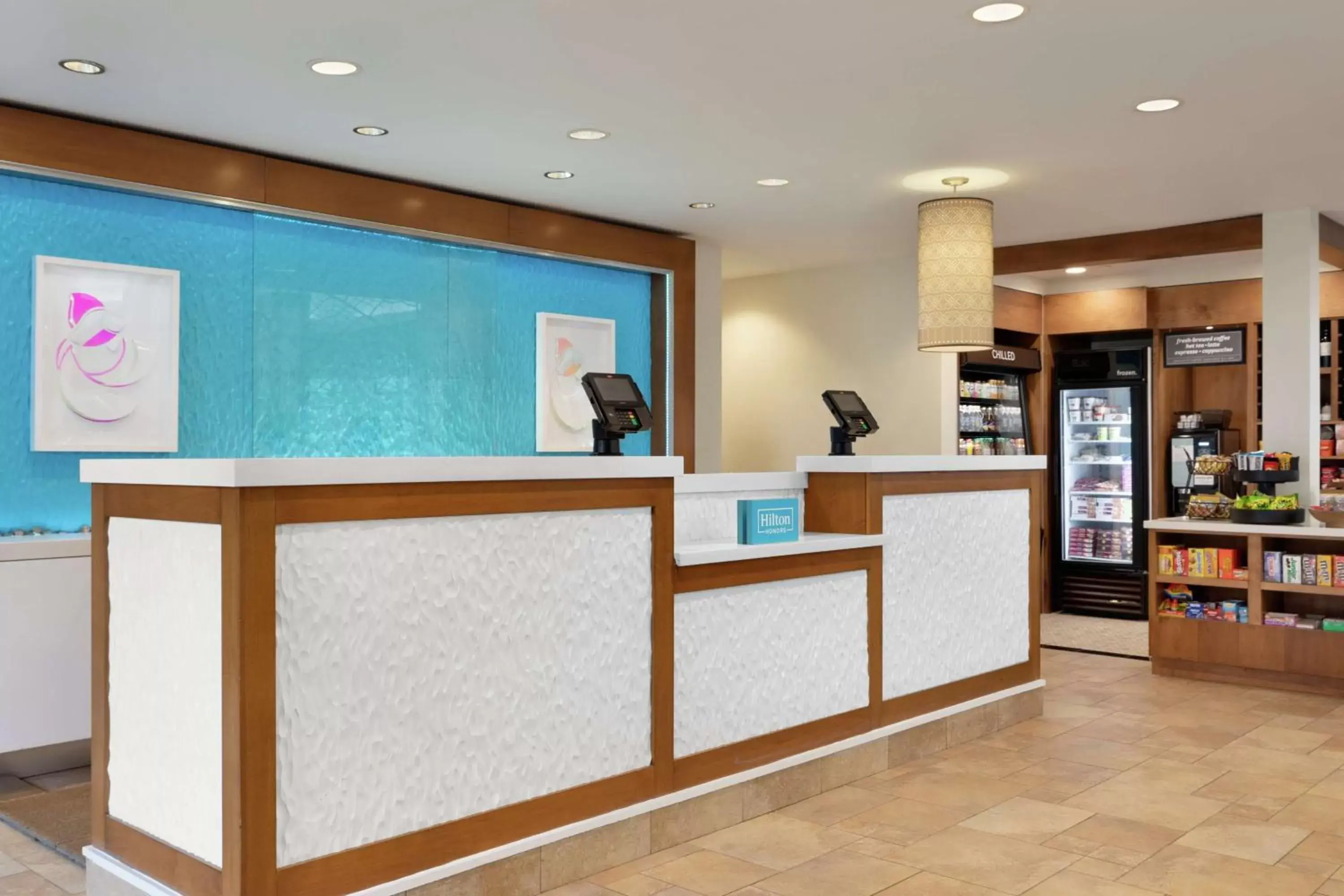 Restaurant/places to eat, Lobby/Reception in Hilton Garden Inn Stony Brook