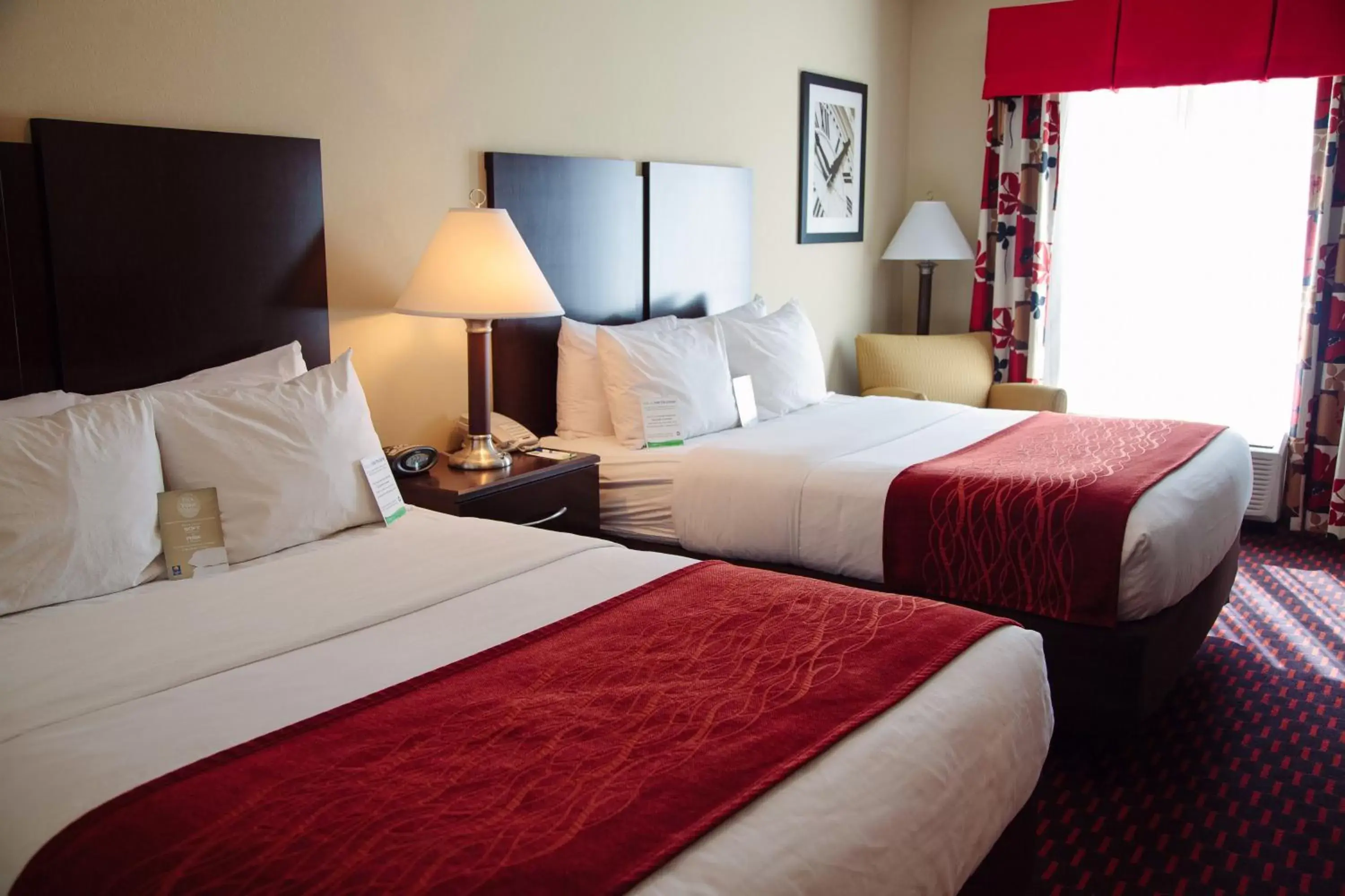 Queen Room with Two Queen Beds - Non-Smoking in Comfort Inn & Suites Tunkhannock