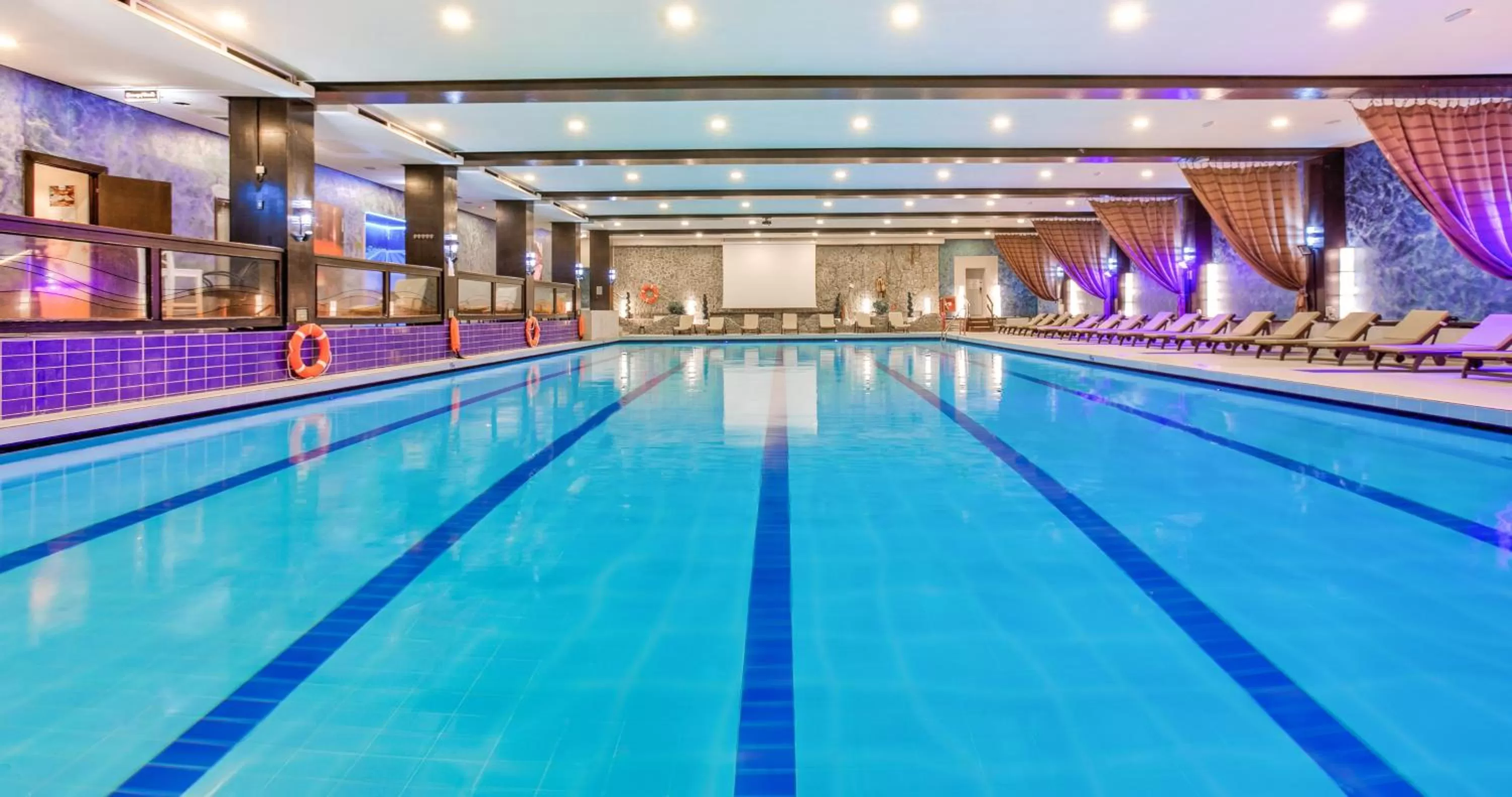 Pool view in Alpin Resort Hotel